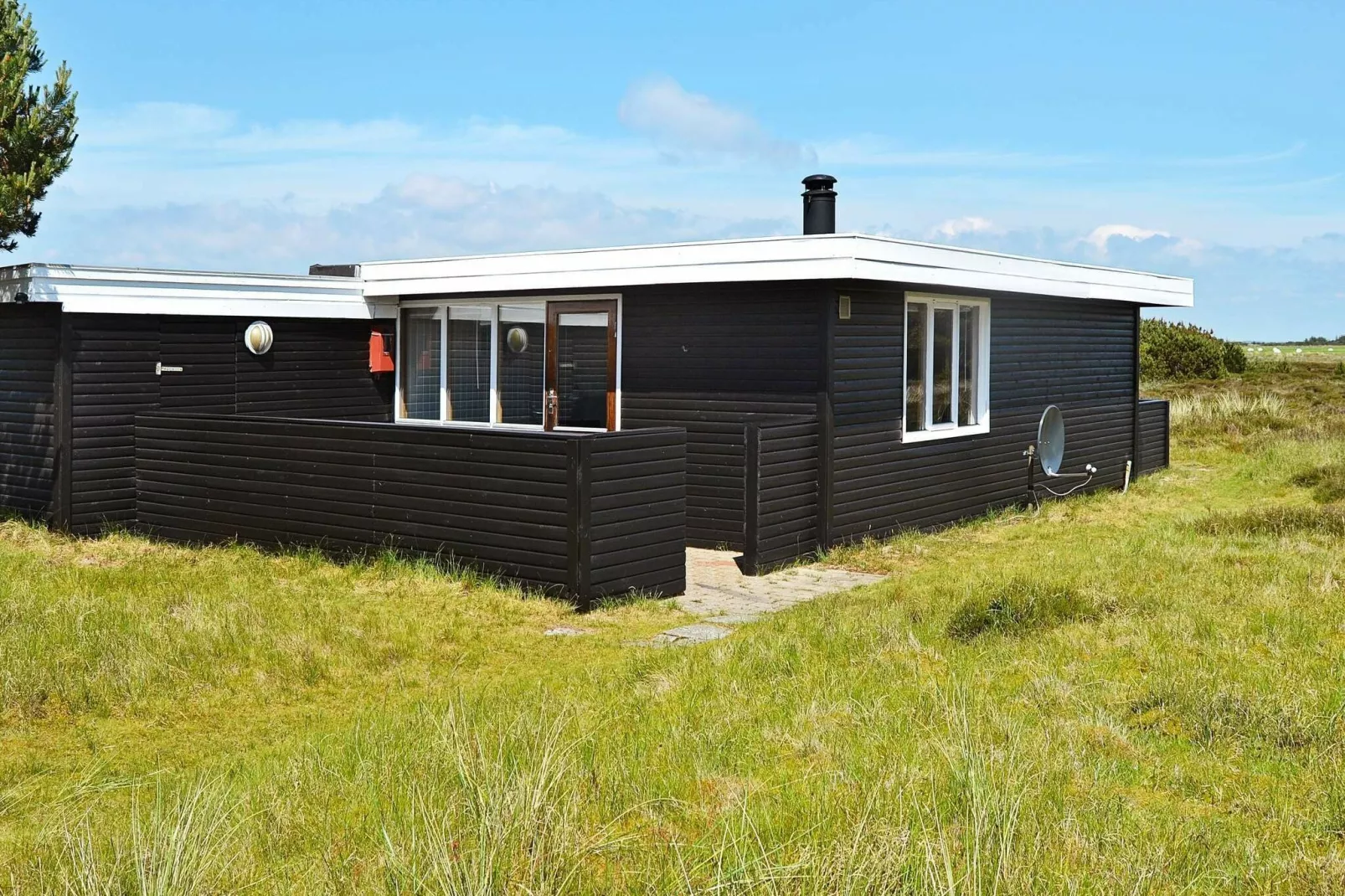 Rustig gelegen vakantiehuis in Fanø met houtkachel-Buitenlucht