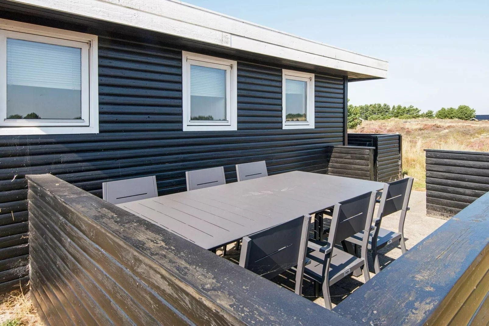 Rustig gelegen vakantiehuis in Fanø met houtkachel-Uitzicht