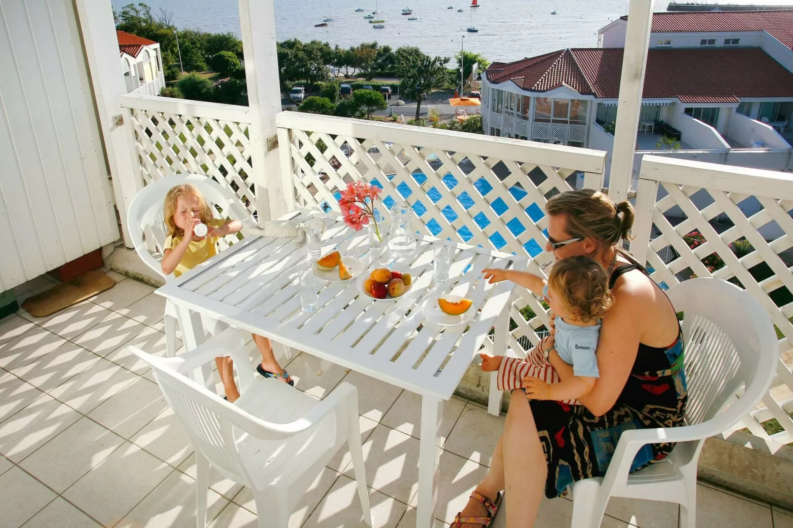 Les Terrasses de Fort Boyard 1-Terrasbalkon