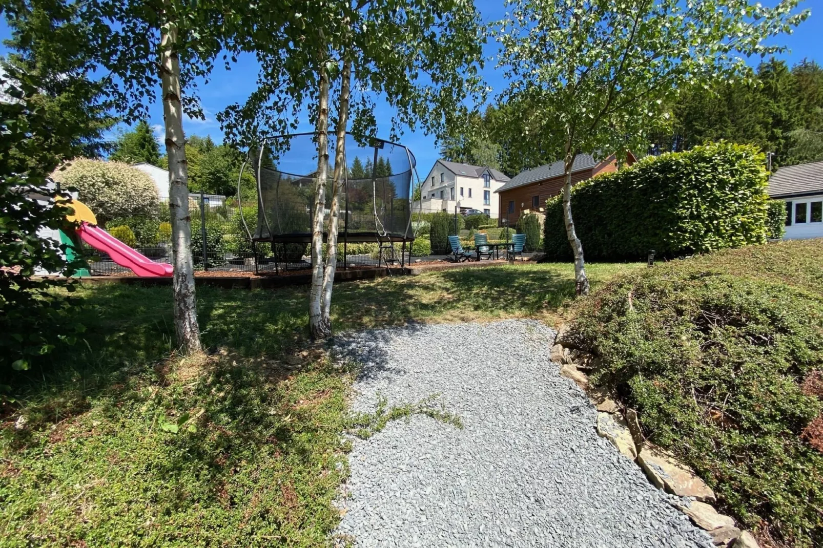 Villa Balboa-Tuinen zomer