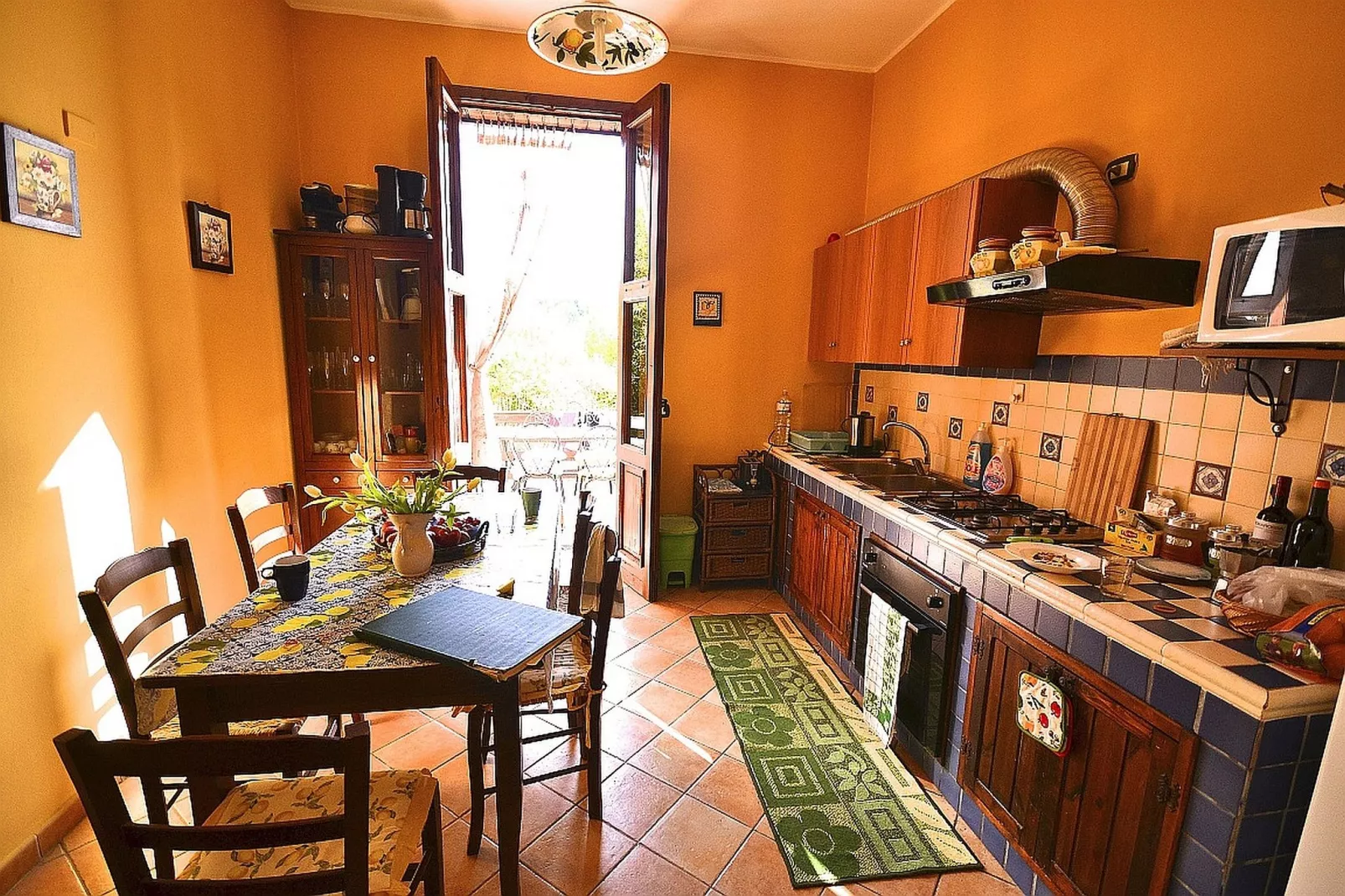 Casa del Limoneto Noto Marina-Keuken