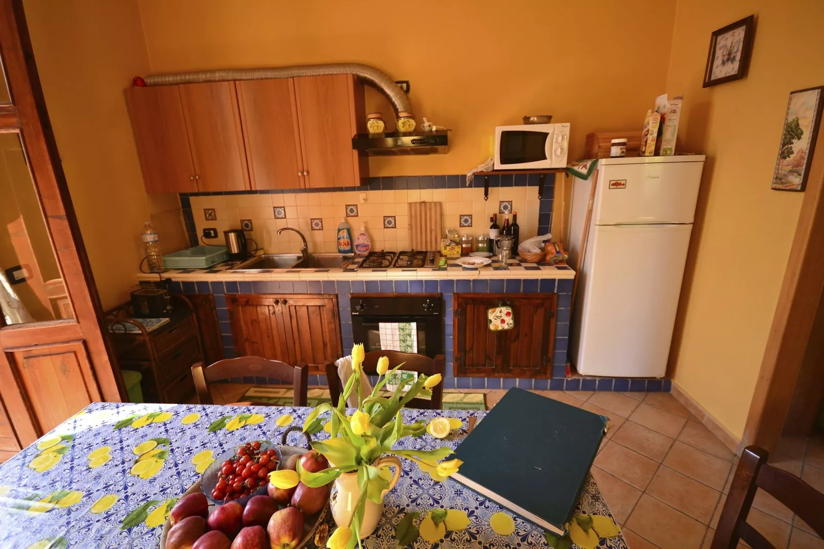 Casa del Limoneto Noto Marina-Keuken