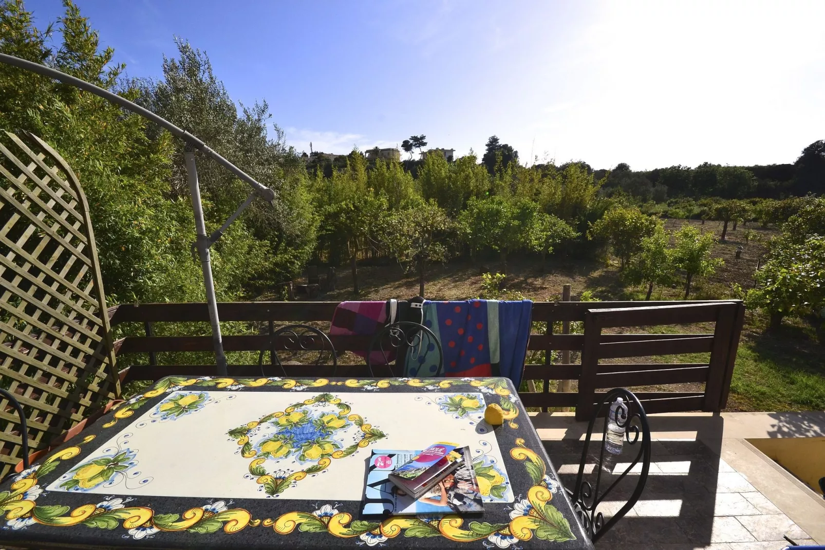 Casa del Limoneto Noto Marina-Terrasbalkon