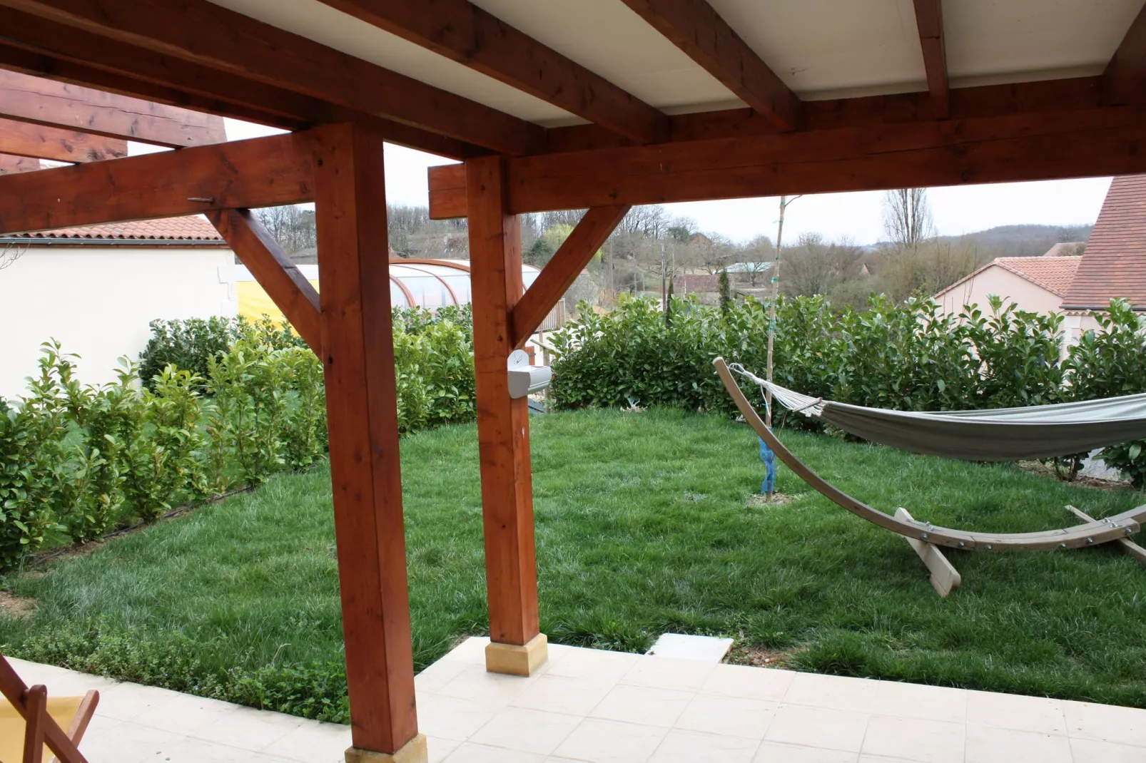 Maison 5 pers Piscine - Aster-Tuinen zomer