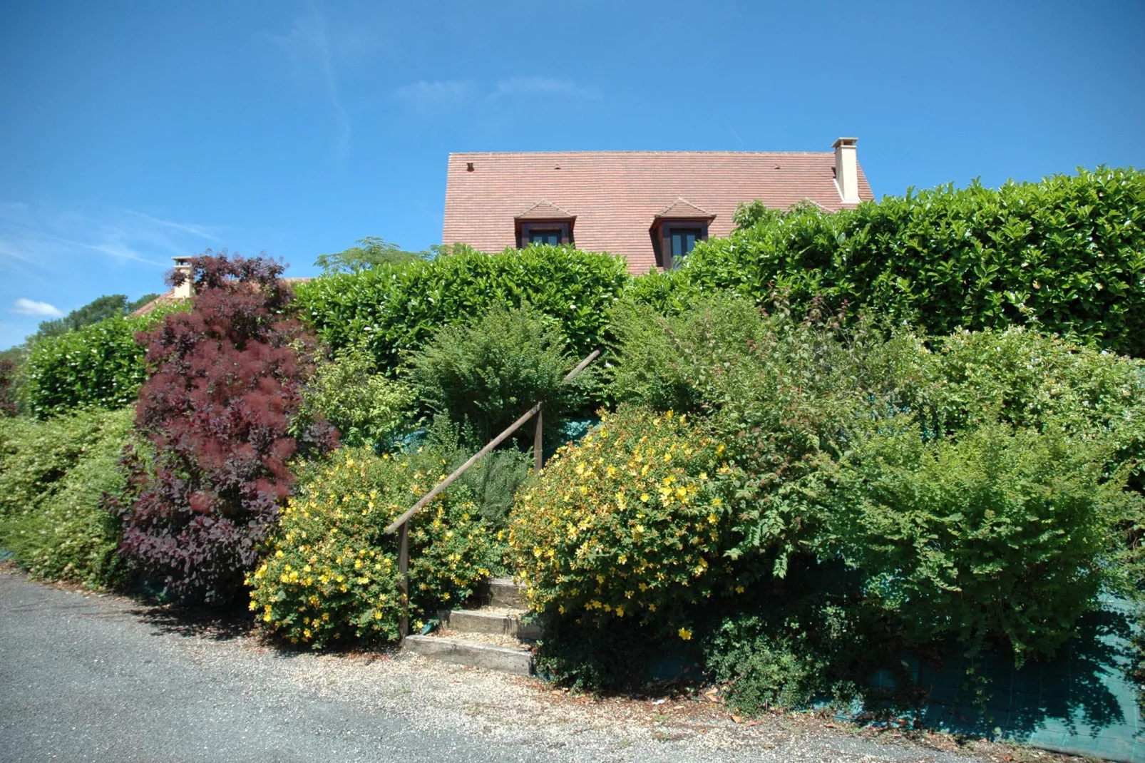 Maison 5 pers Piscine - Aster-Buitenkant zomer