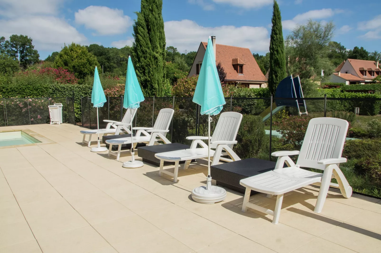 Maison 5 pers Piscine - Aster-Zwembad