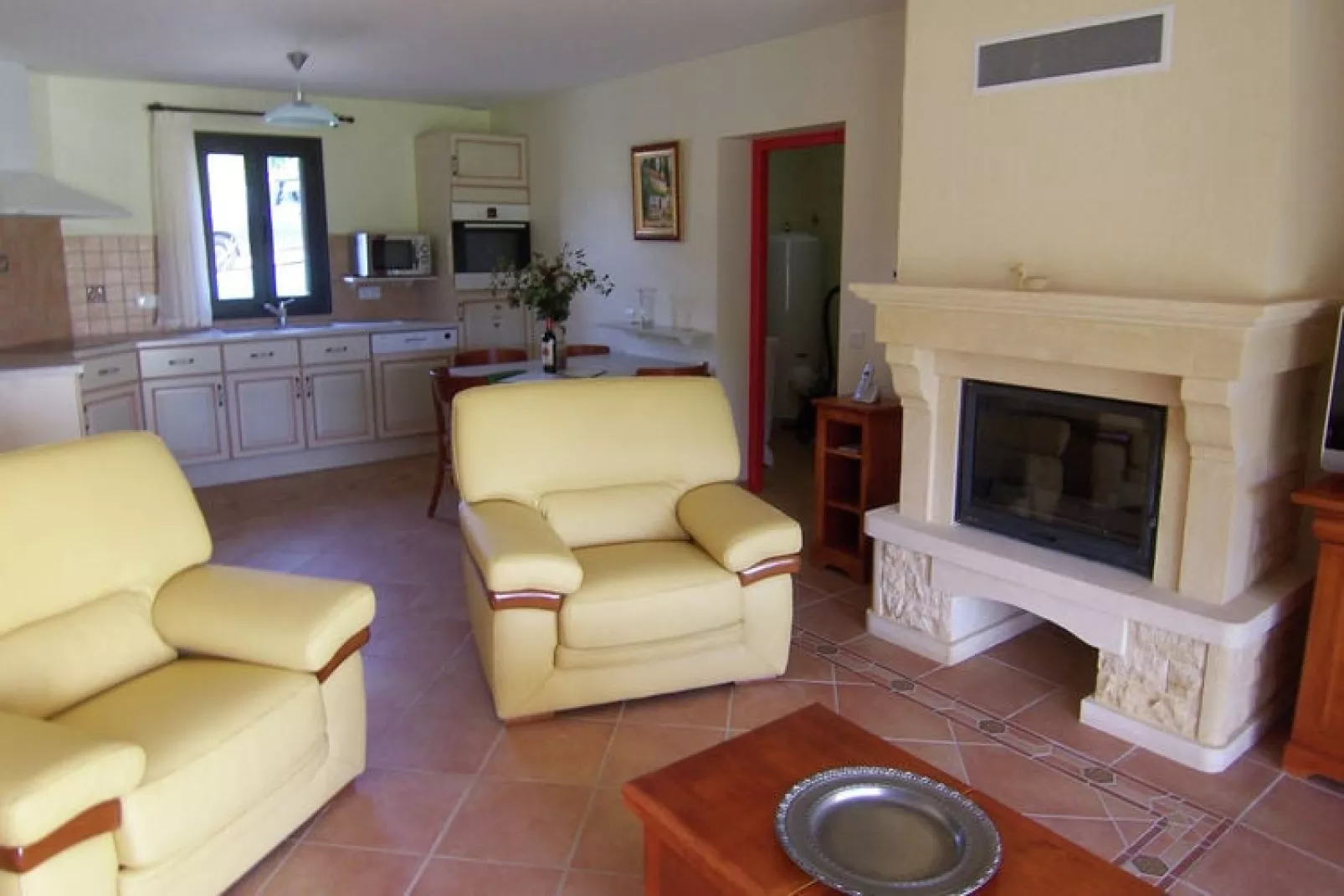 Parc Les Marrons 5 pers Tulipe-Woonkamer