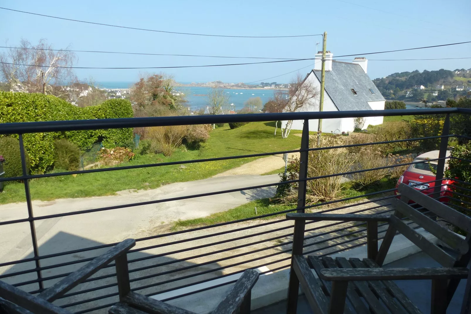 Holiday home Plougasnou-Uitzicht zomer