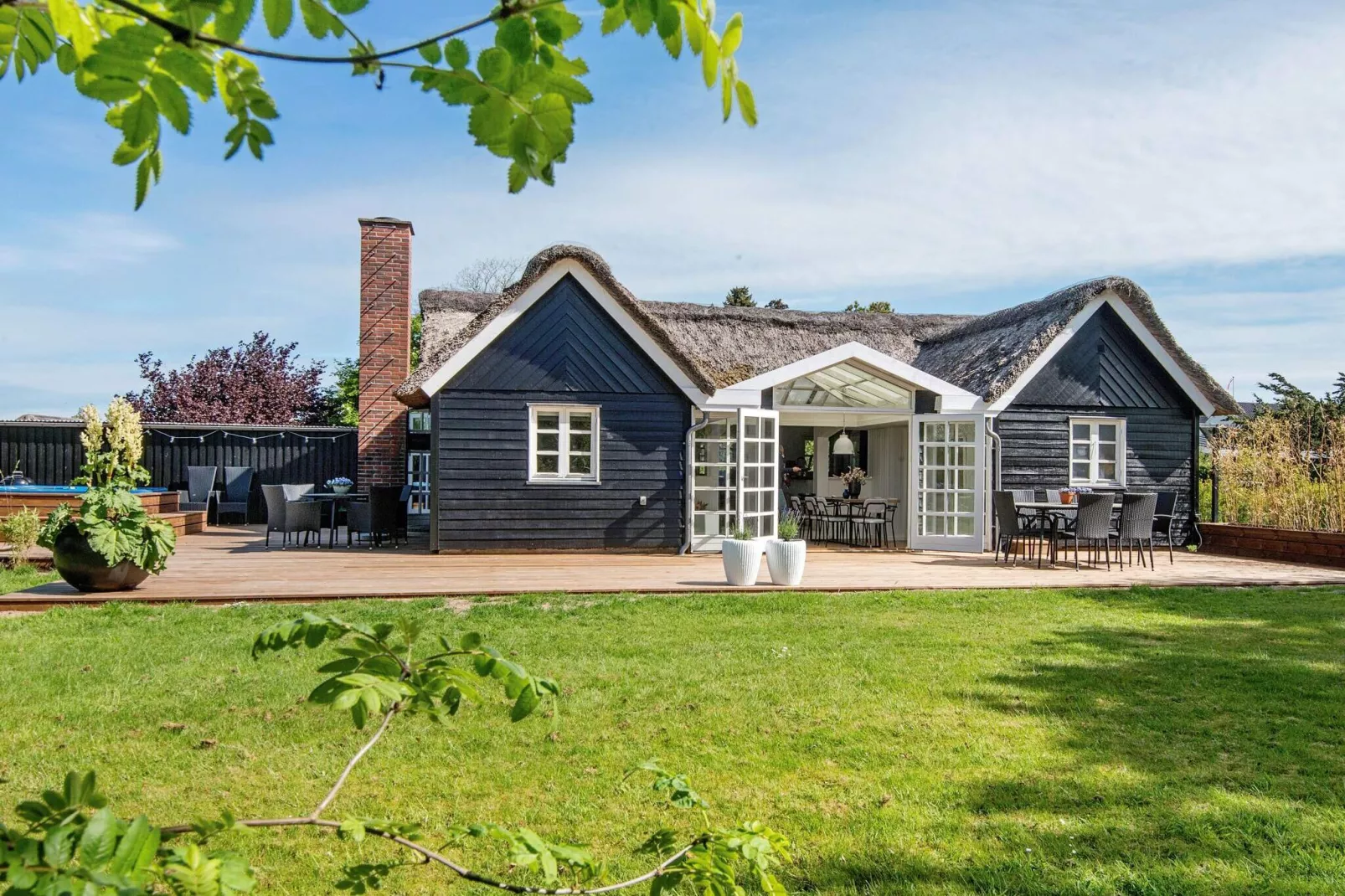 8 persoons vakantie huis in Børkop-Uitzicht