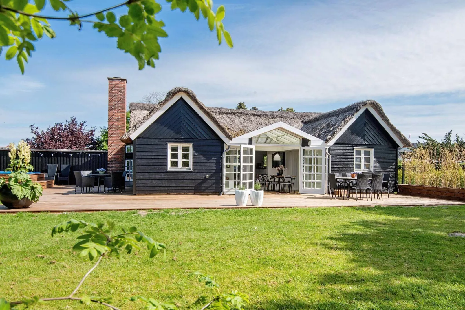 8 persoons vakantie huis in Børkop-Uitzicht