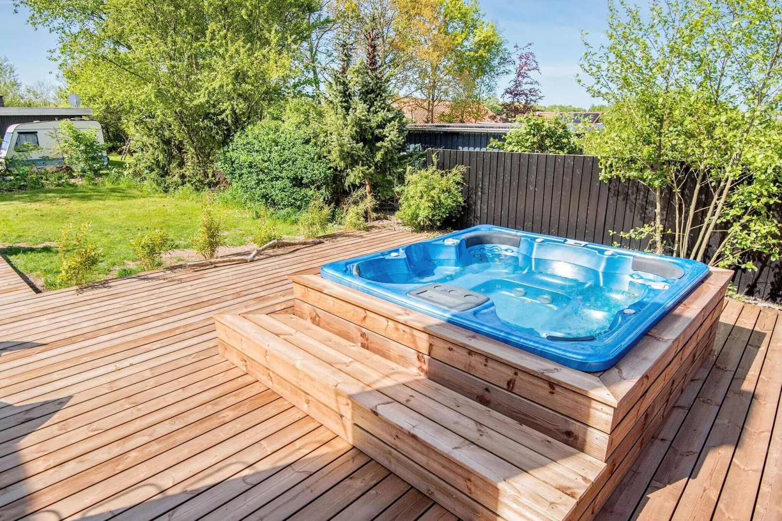 8 persoons vakantie huis in Børkop-Uitzicht