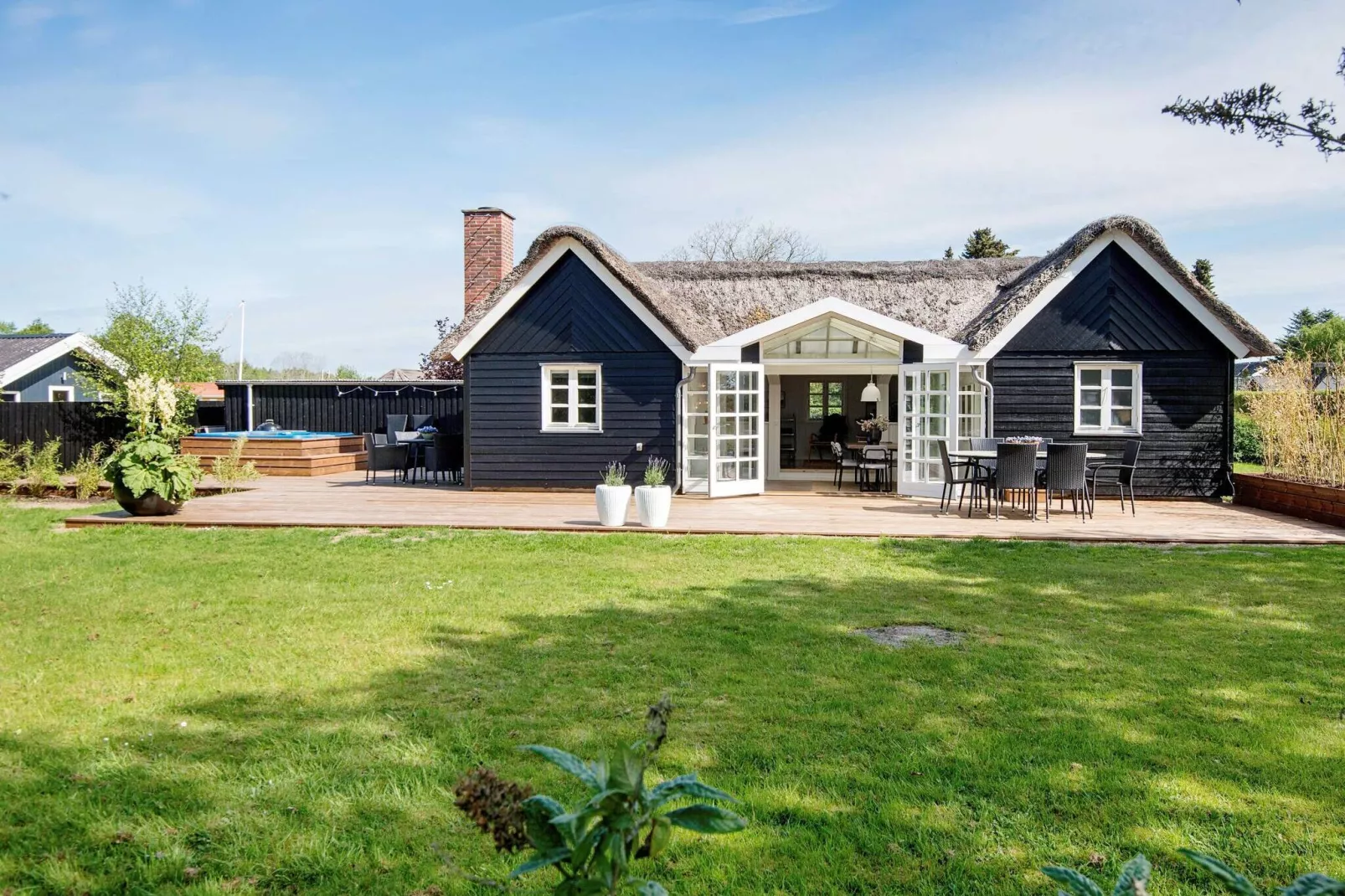 8 persoons vakantie huis in Børkop-Uitzicht