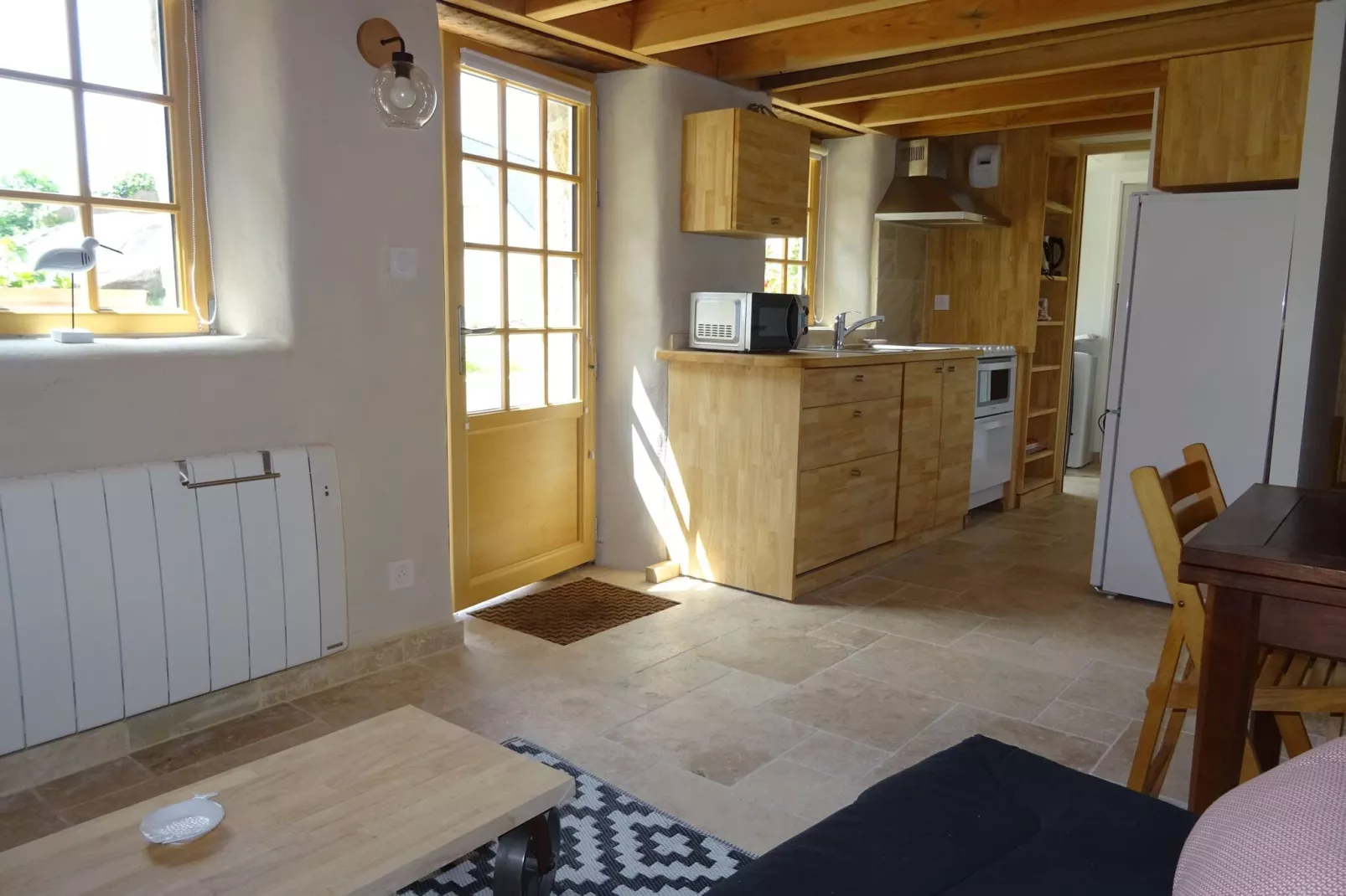 Holiday Home Plougasnou-Woonkamer