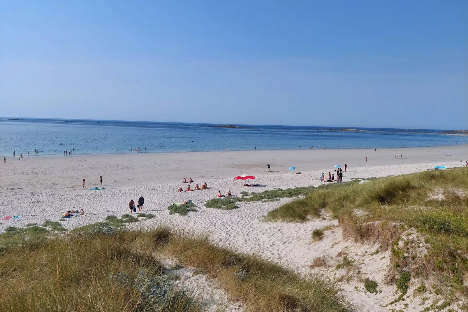 Komfortables Ferienhaus in Strandnähe Guissény-Gebieden zomer 1km