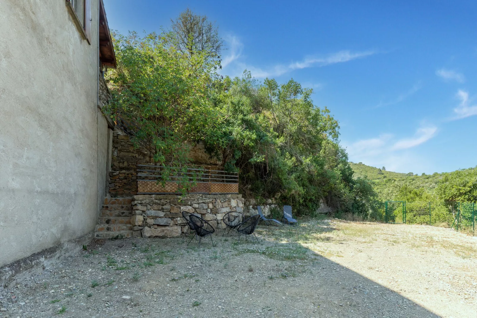 Villa Les Gorges-Tuinen zomer