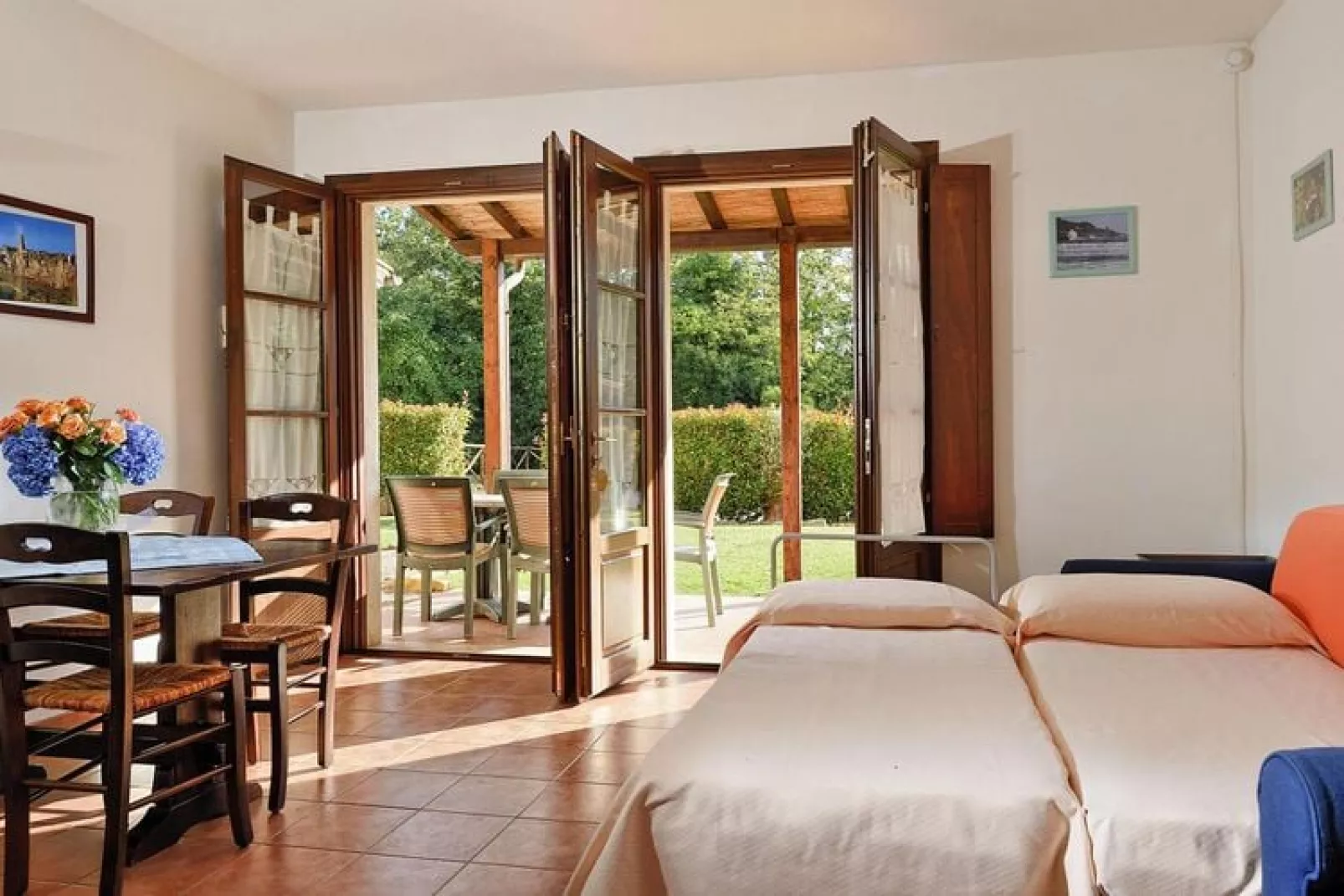 Holiday resort Borgo Magliano Magliano in Toscana-2 bedroom trilo-Woonkamer