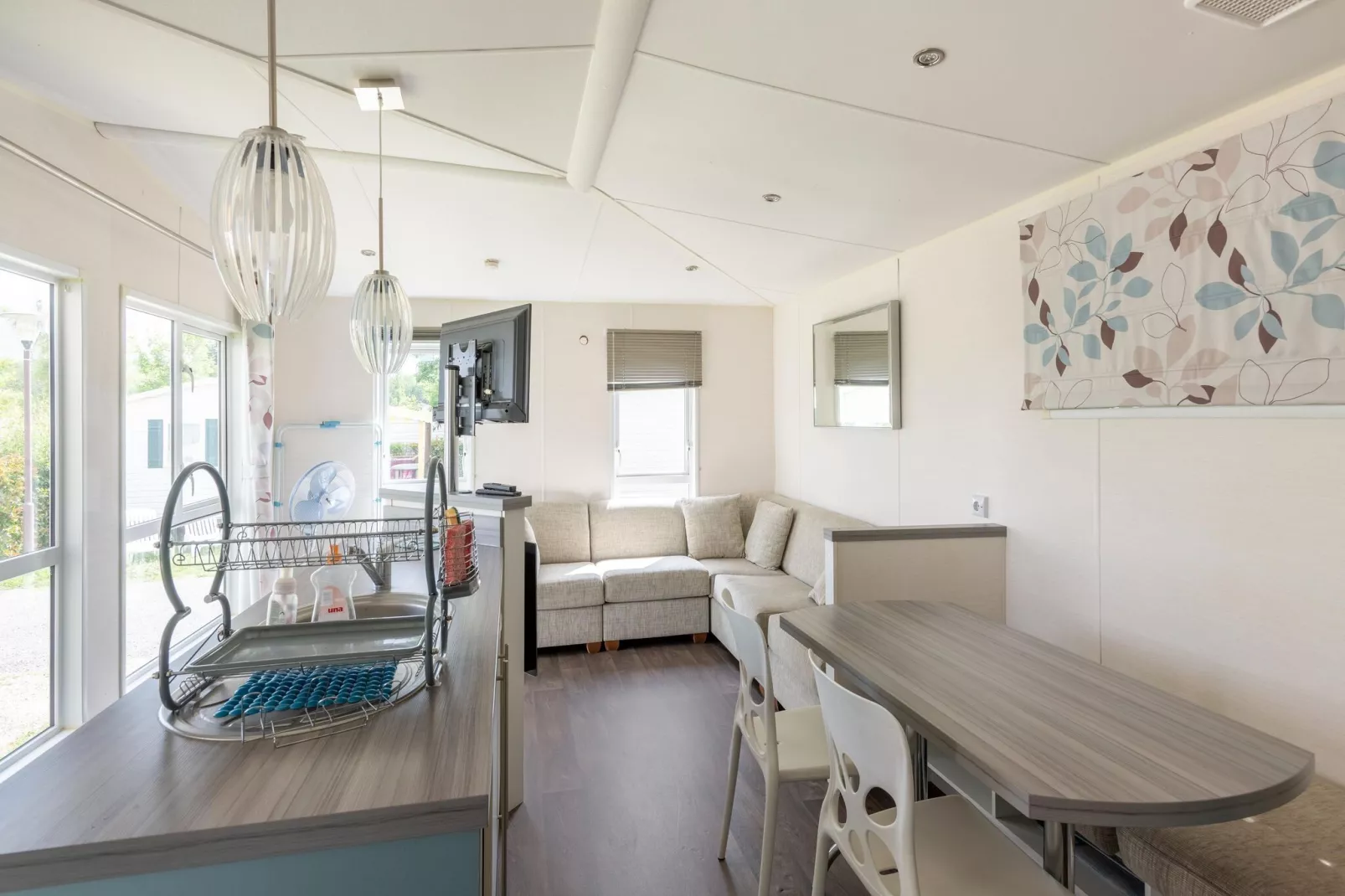 Mobilhome Excellence 6 personnes-Woonkamer