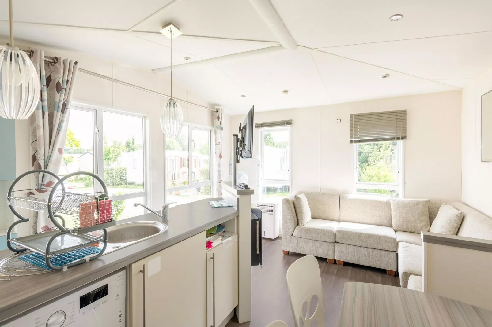 Mobilhome Excellence 6 personnes-Woonkamer
