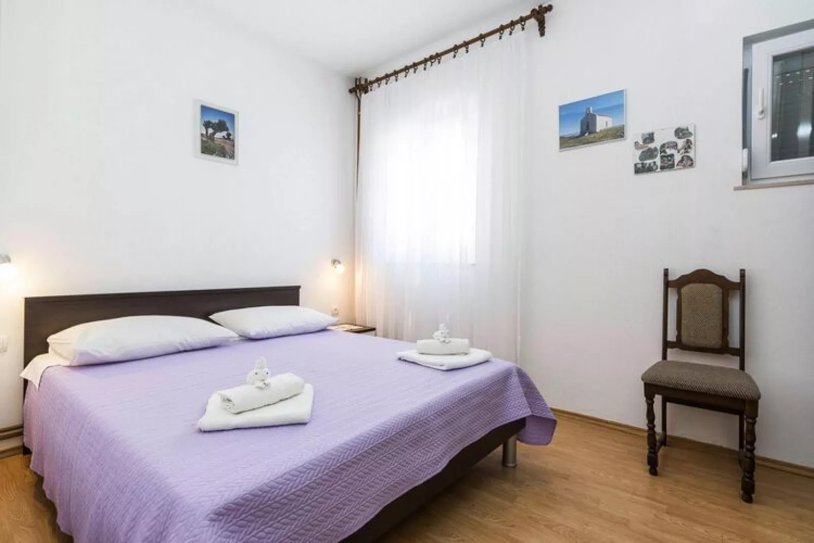 Apartments Blanka, Privlaka-2-Raum-App A5A, ca. 50 qm, für 5 Pers.-Slaapkamer