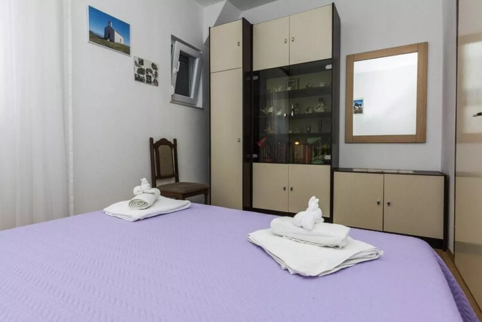 Apartments Blanka, Privlaka-2-Raum-App A5A, ca. 50 qm, für 5 Pers.-Slaapkamer