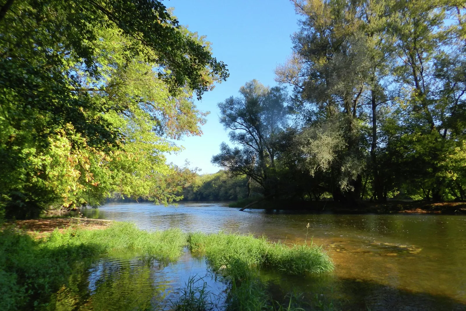 Villa Céthi-Gebieden zomer 1km