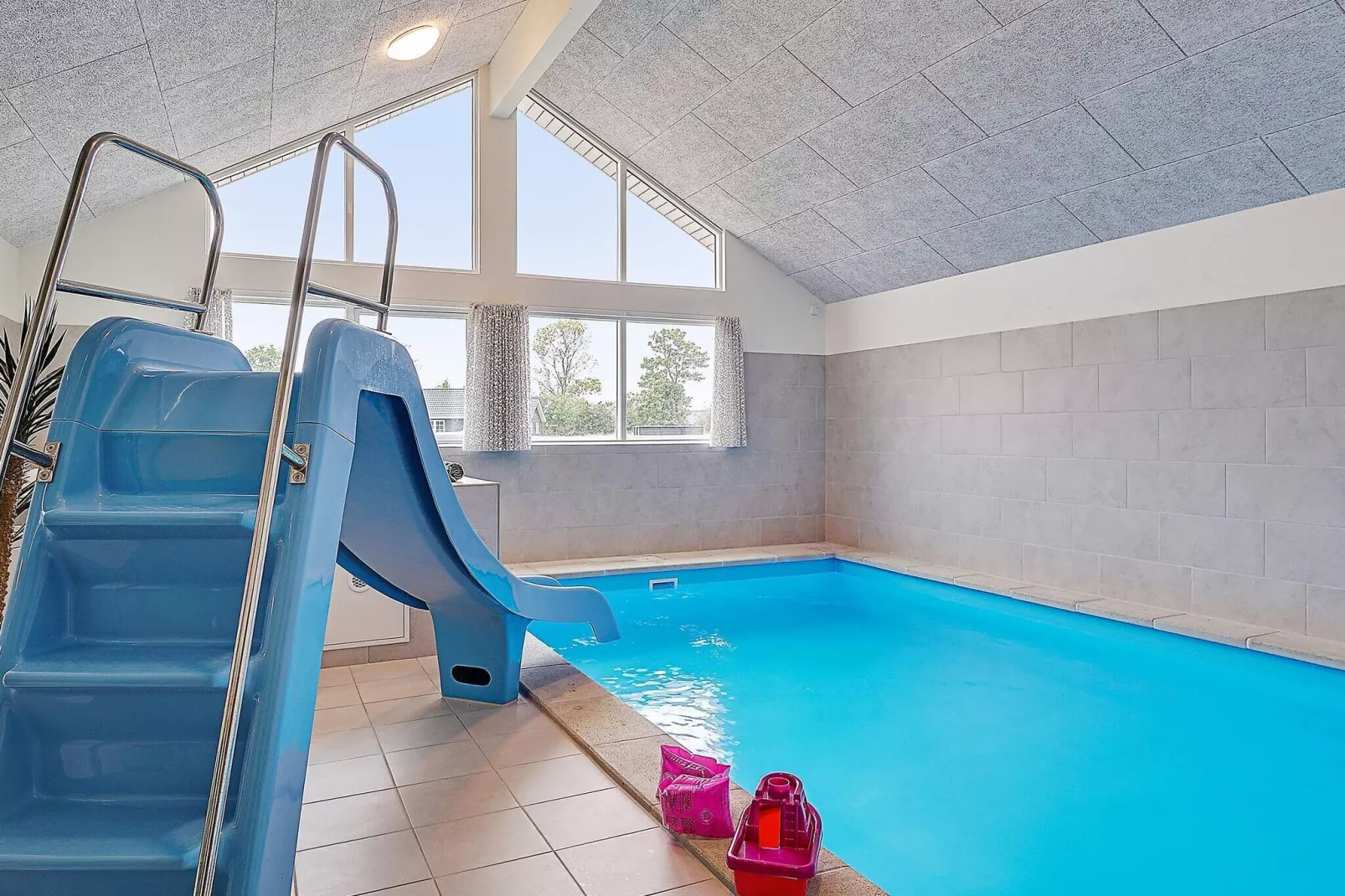 Luxe vakantiehuis in Jutland met een privézwembad-Zwembad