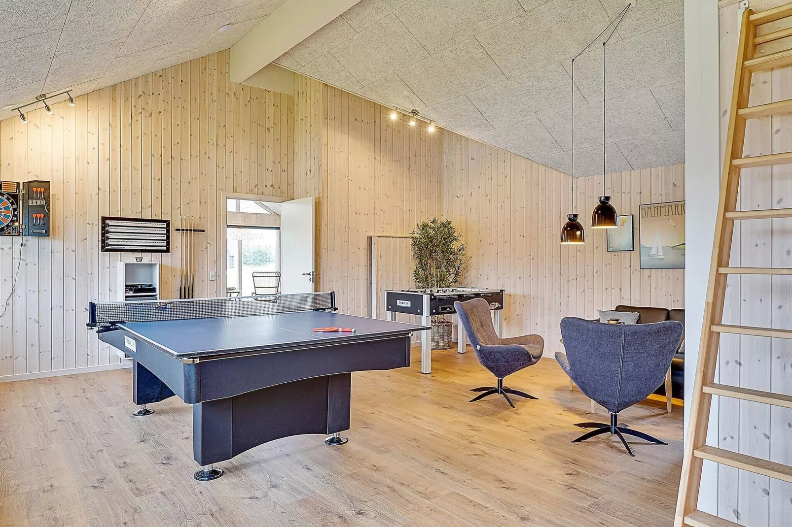 Luxe vakantiehuis in Jutland met een privézwembad-Binnen