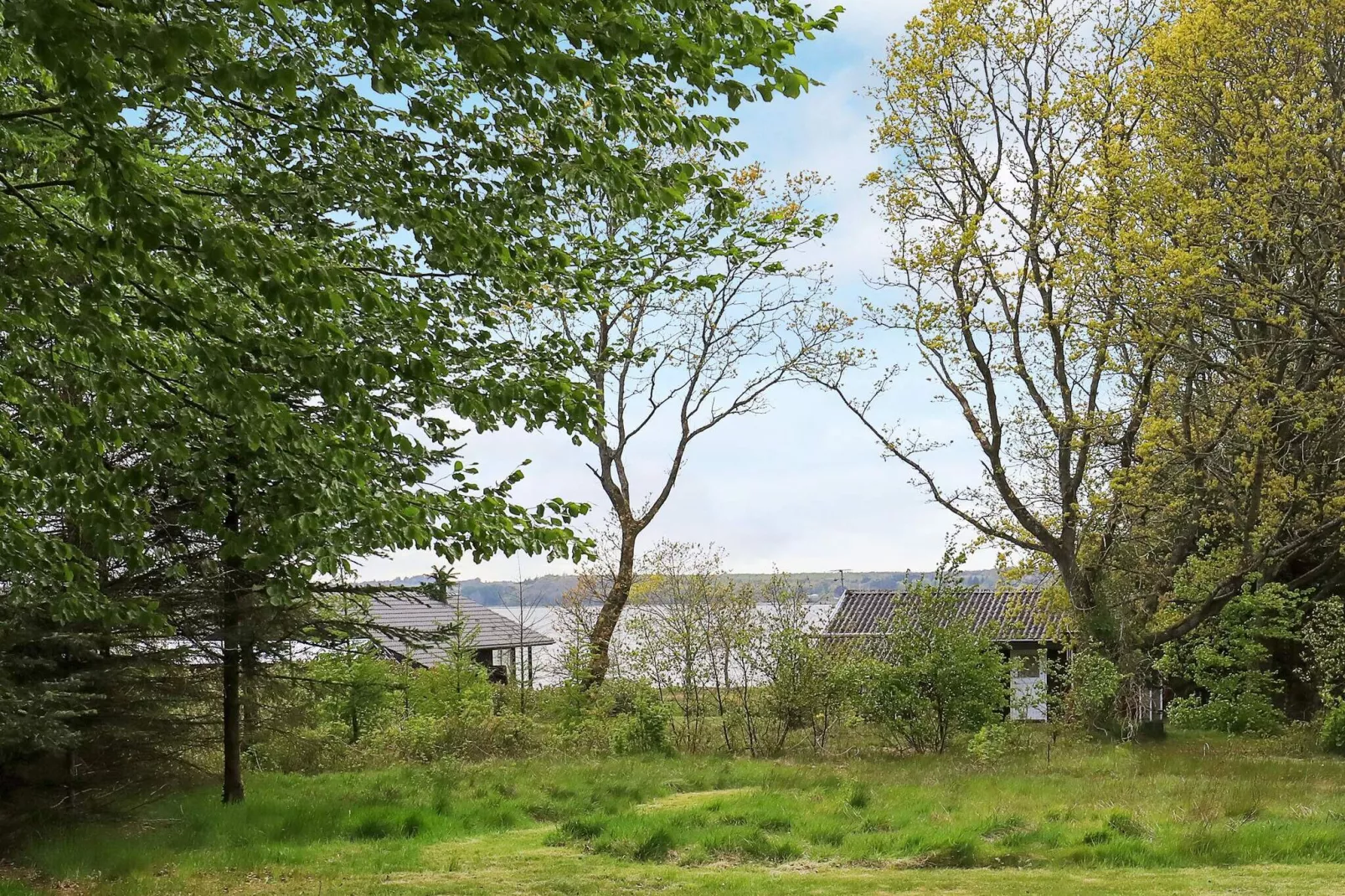 Unieke cottage in Skals met een parkachtige tuin-Buitenlucht