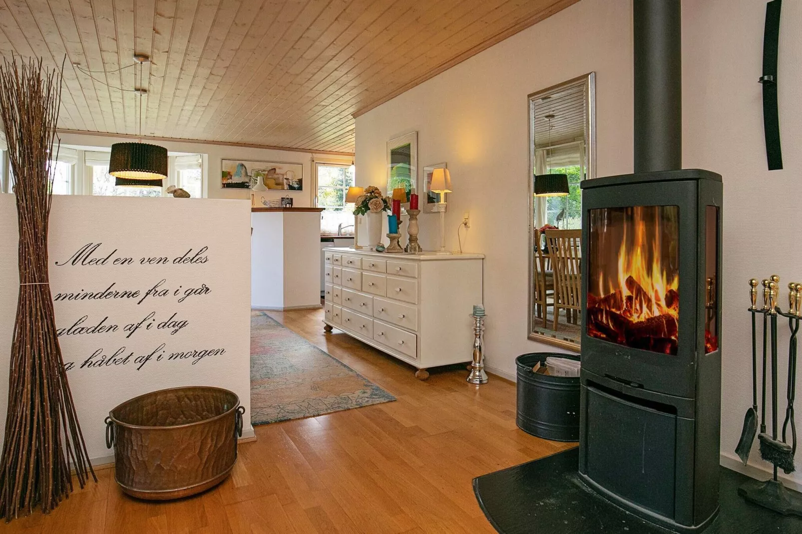 Unieke cottage in Skals met een parkachtige tuin-Binnen