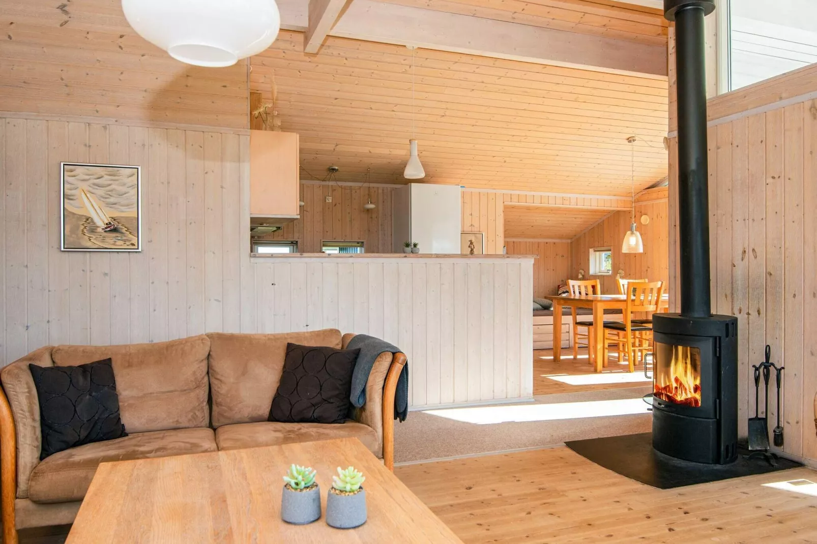 Rustig vakantiehuis in Sydals met sauna