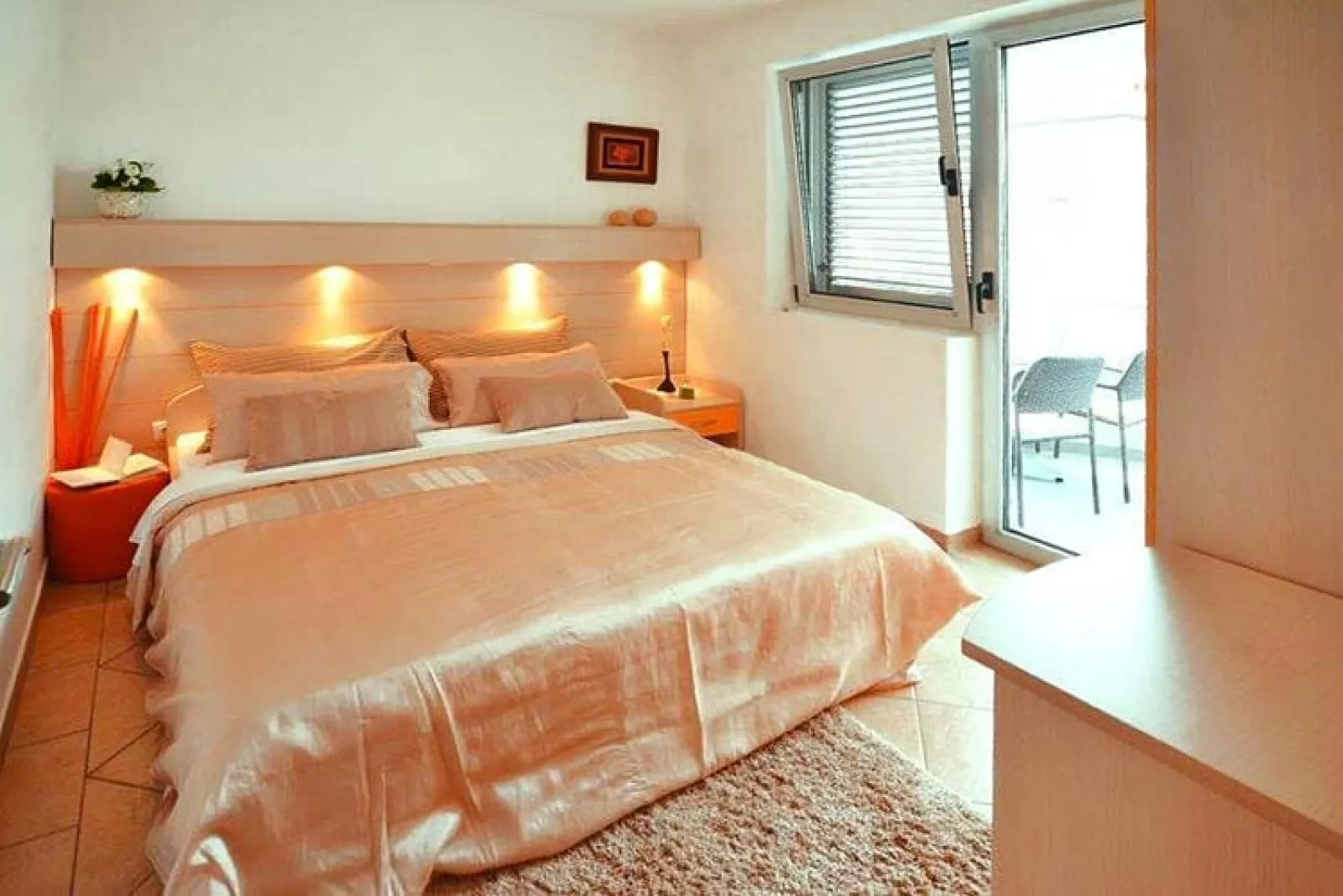 A4A - Apartments Vaal Rovinj  - AP 3 - ca 33 qm für 3 Pers-Slaapkamer