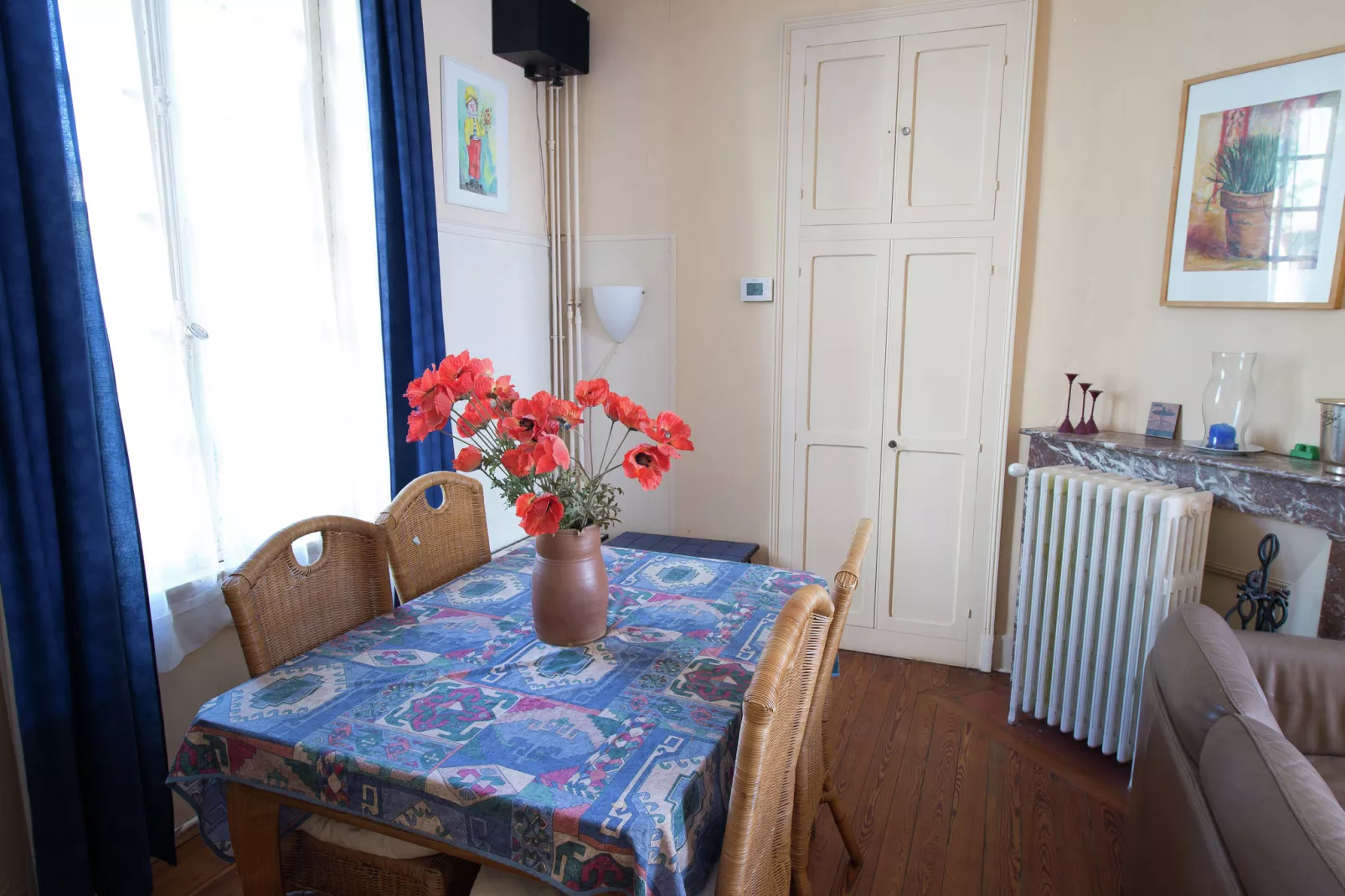 Gîte St Honoré les Bains-Woonkamer
