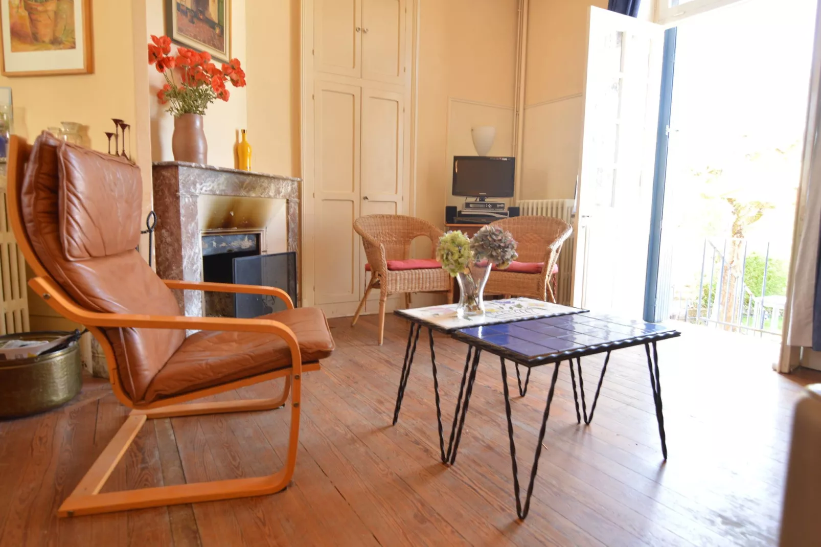 Gîte St Honoré les Bains-Woonkamer