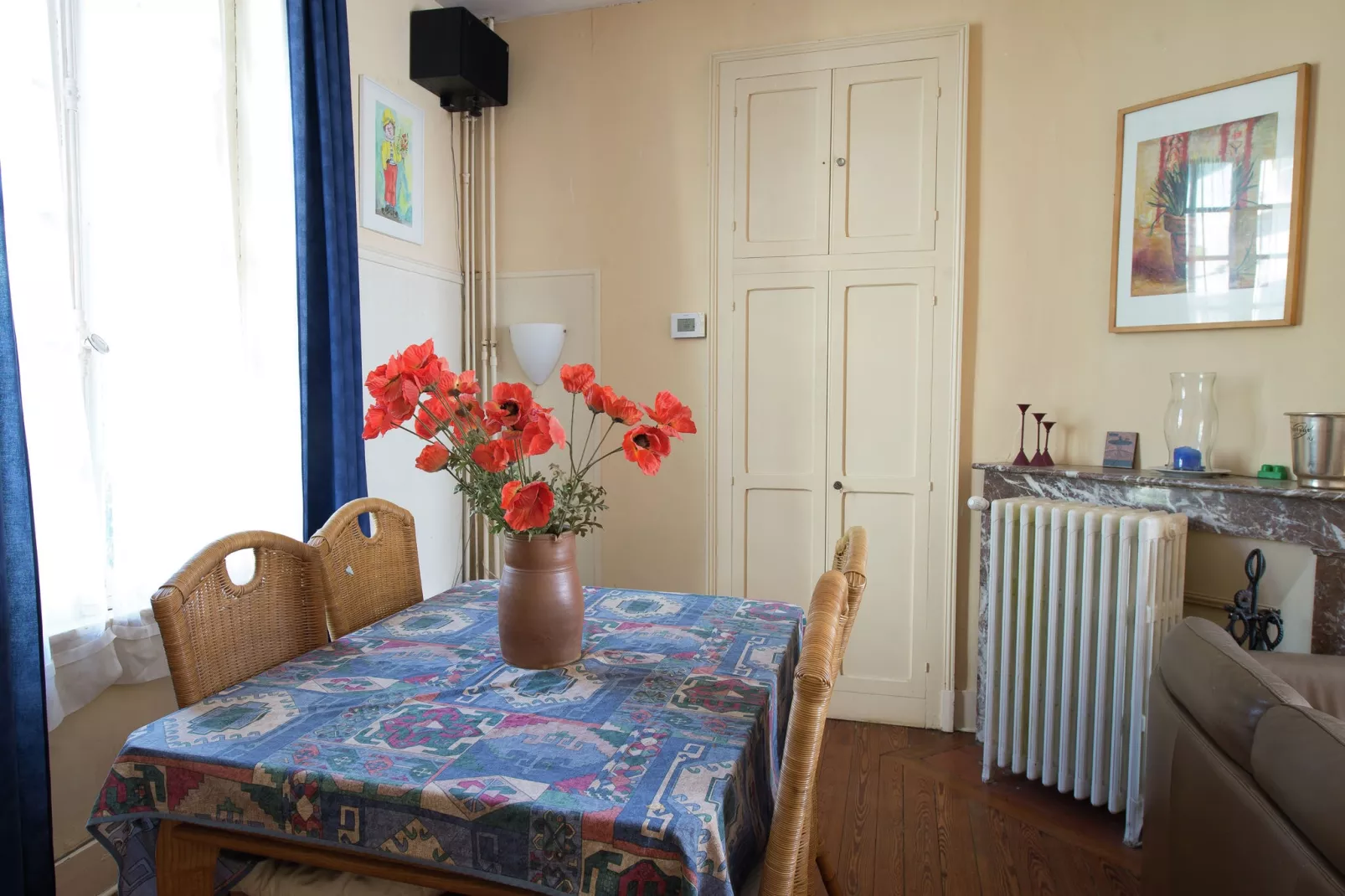 Gîte St Honoré les Bains-Eetkamer