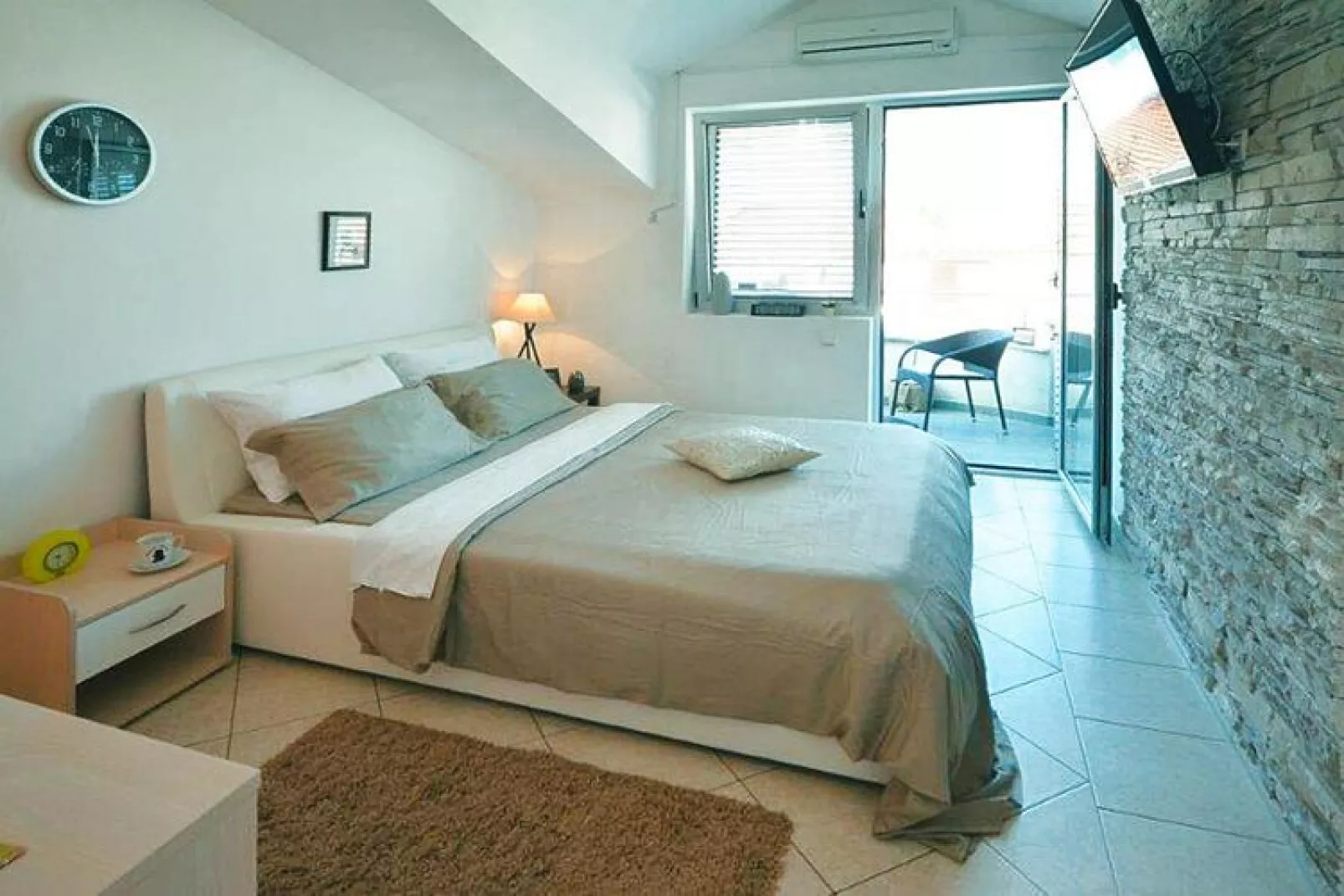 A2 - Apartments Vaal Rovinj - Studio AP 5 - ca 24 qm für 2 Pers-Slaapkamer