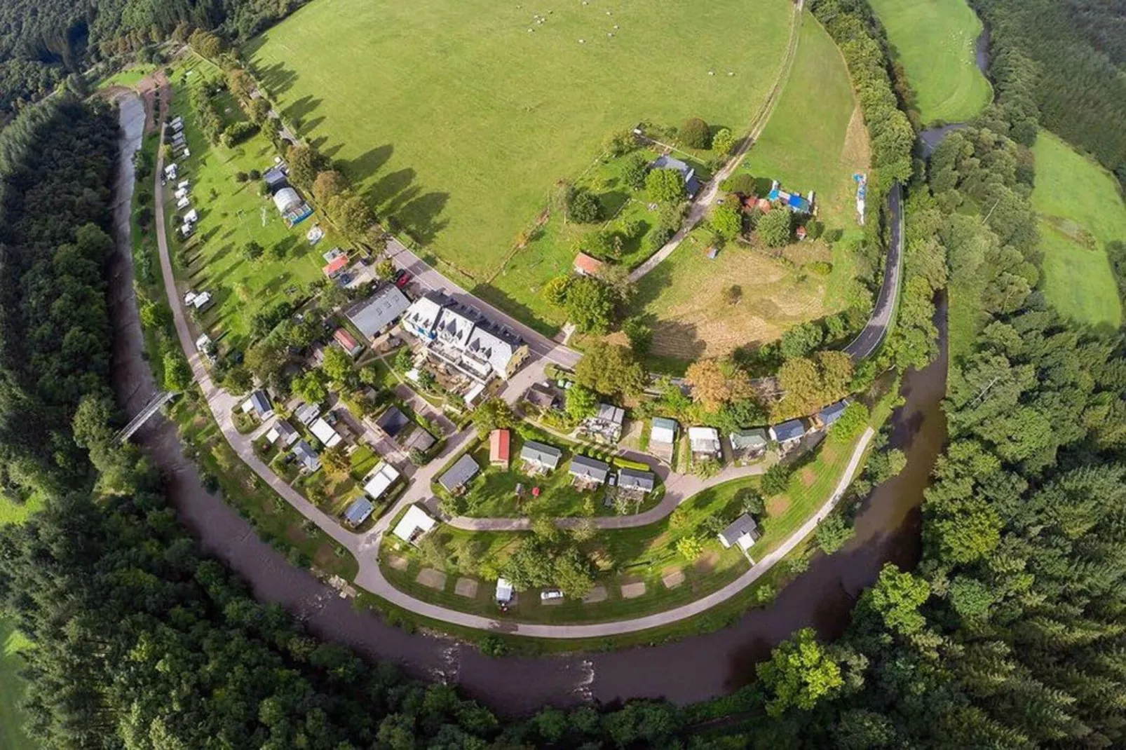 Resort Kohnenhof 9-Gebieden zomer 1km