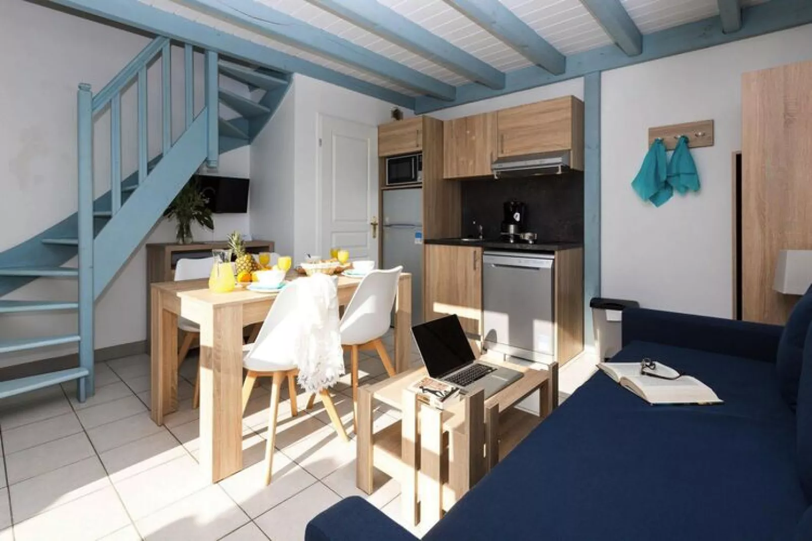 Residentie Valentin Plage, Batz sur Mer-Woonkamer