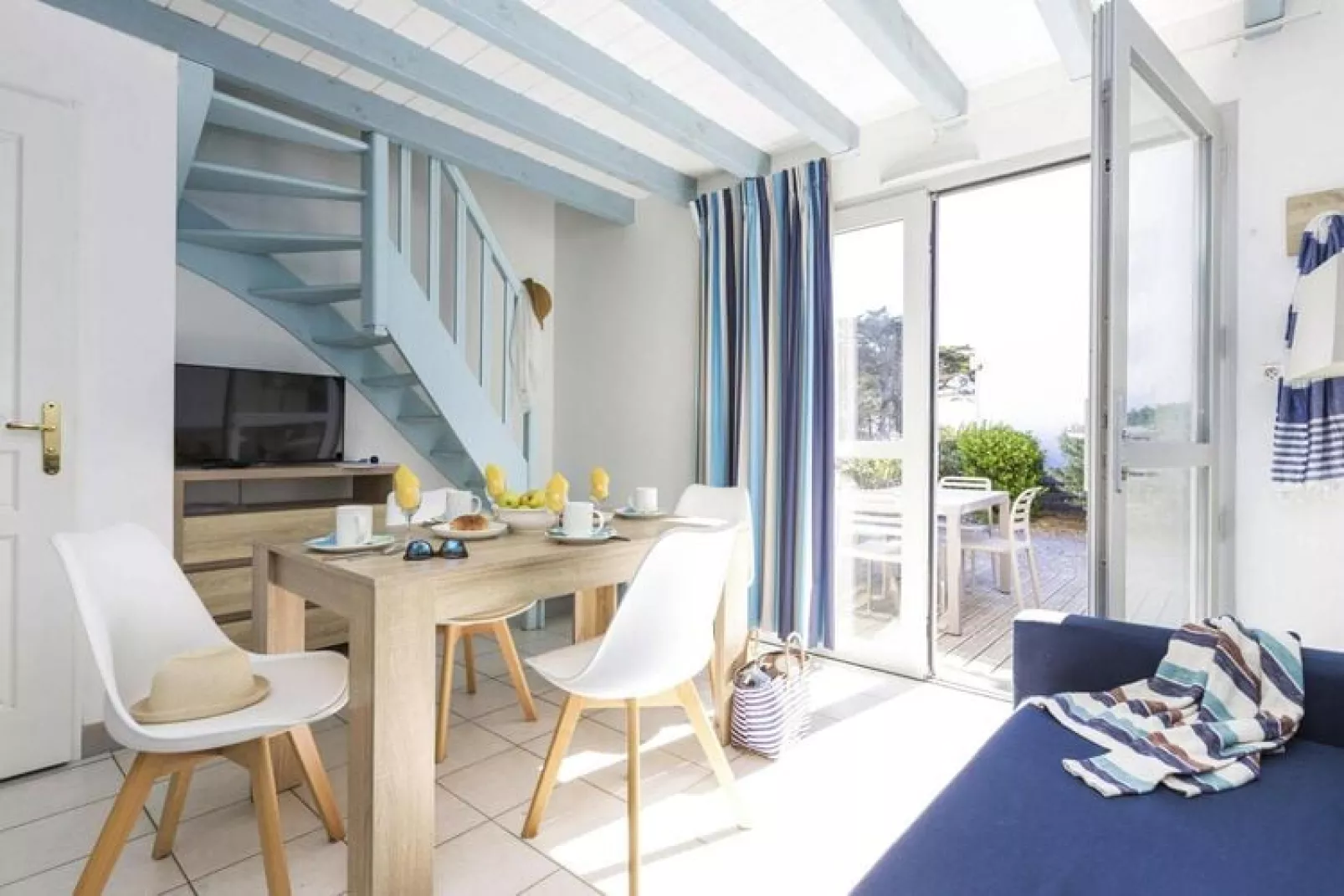 Residentie Valentin Plage, Batz sur Mer-Woonkamer