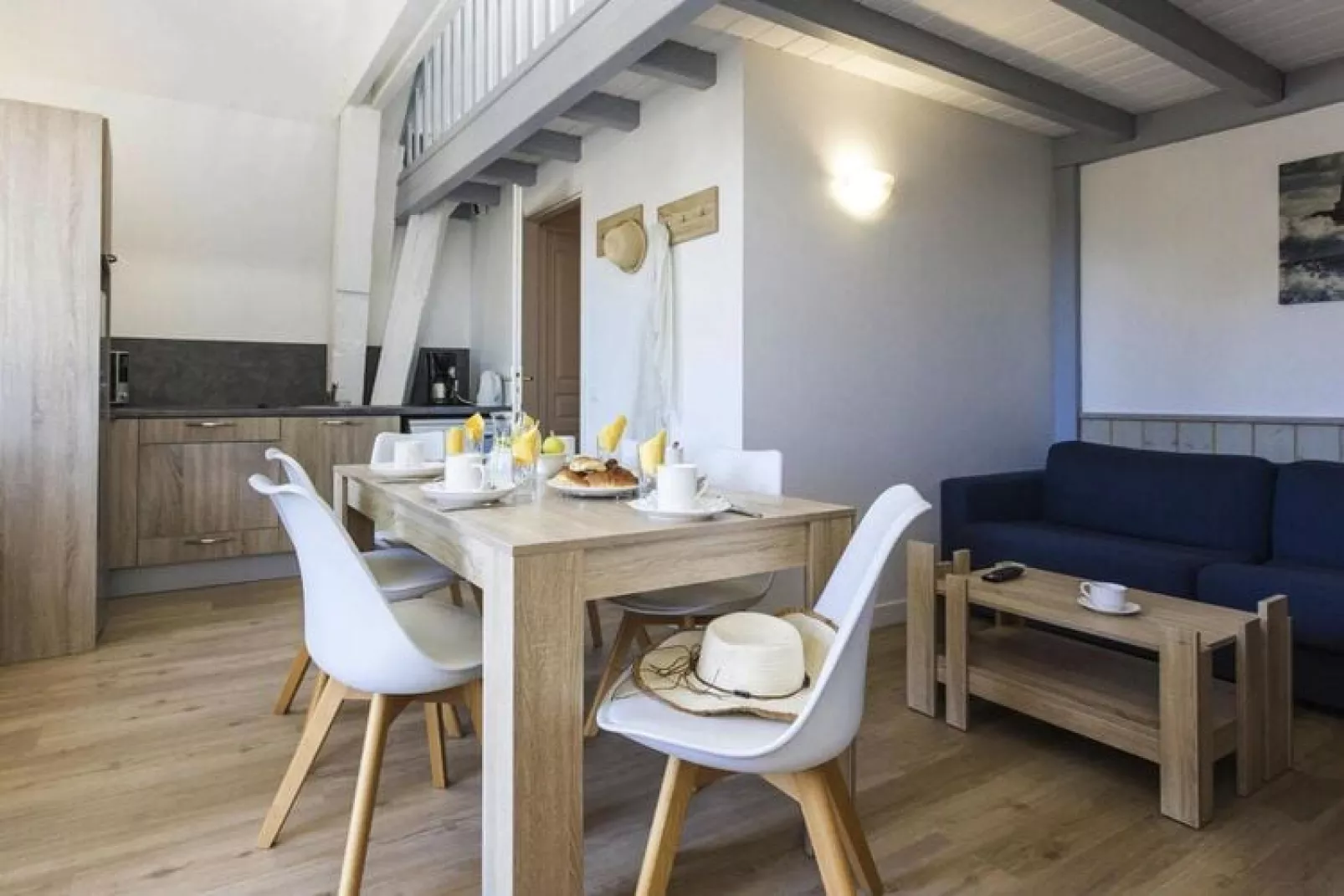 Residentie Valentin Plage, Batz sur Mer-Woonkamer