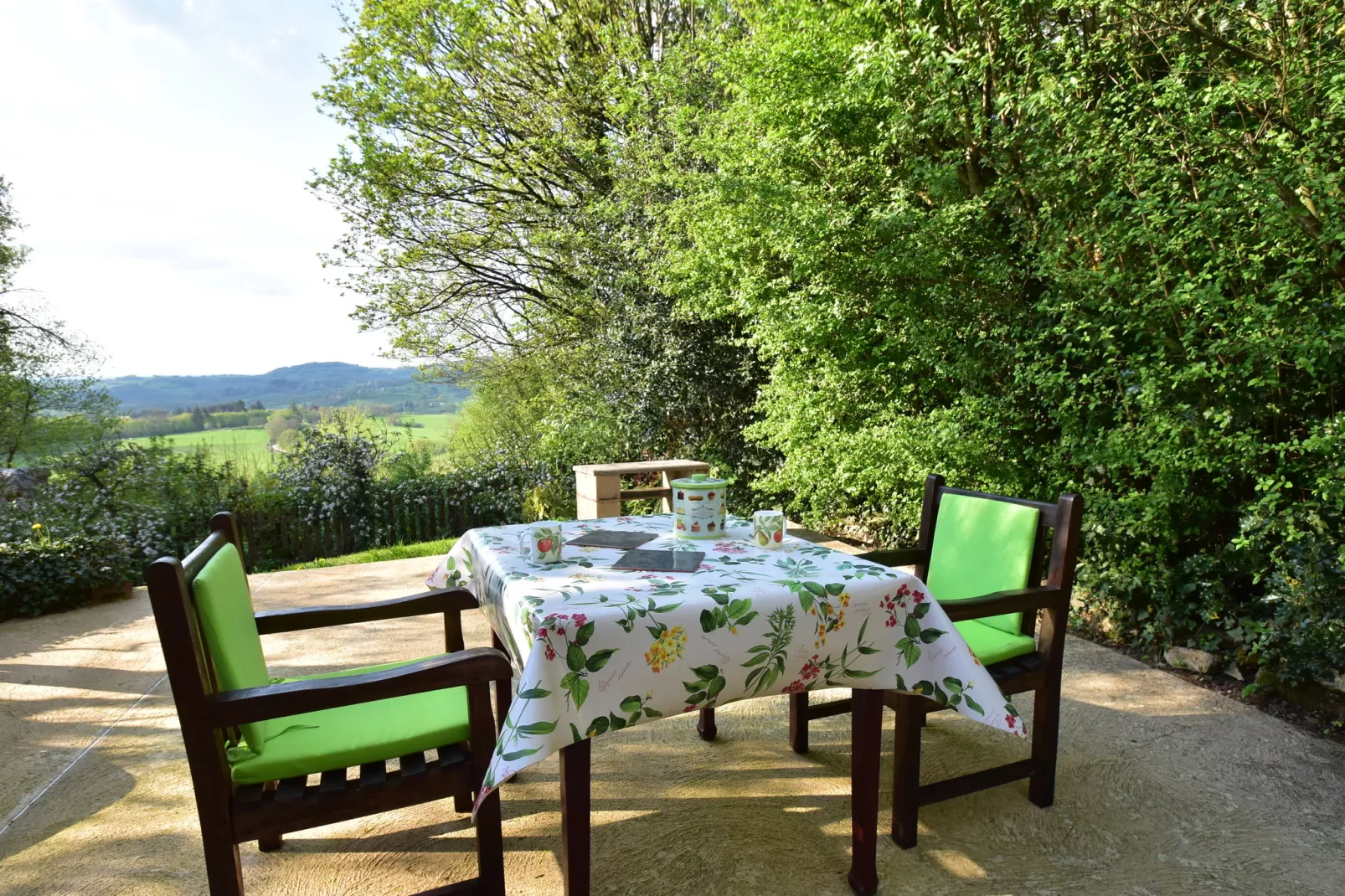 Laiterie du manoir de Thard-Terrasbalkon