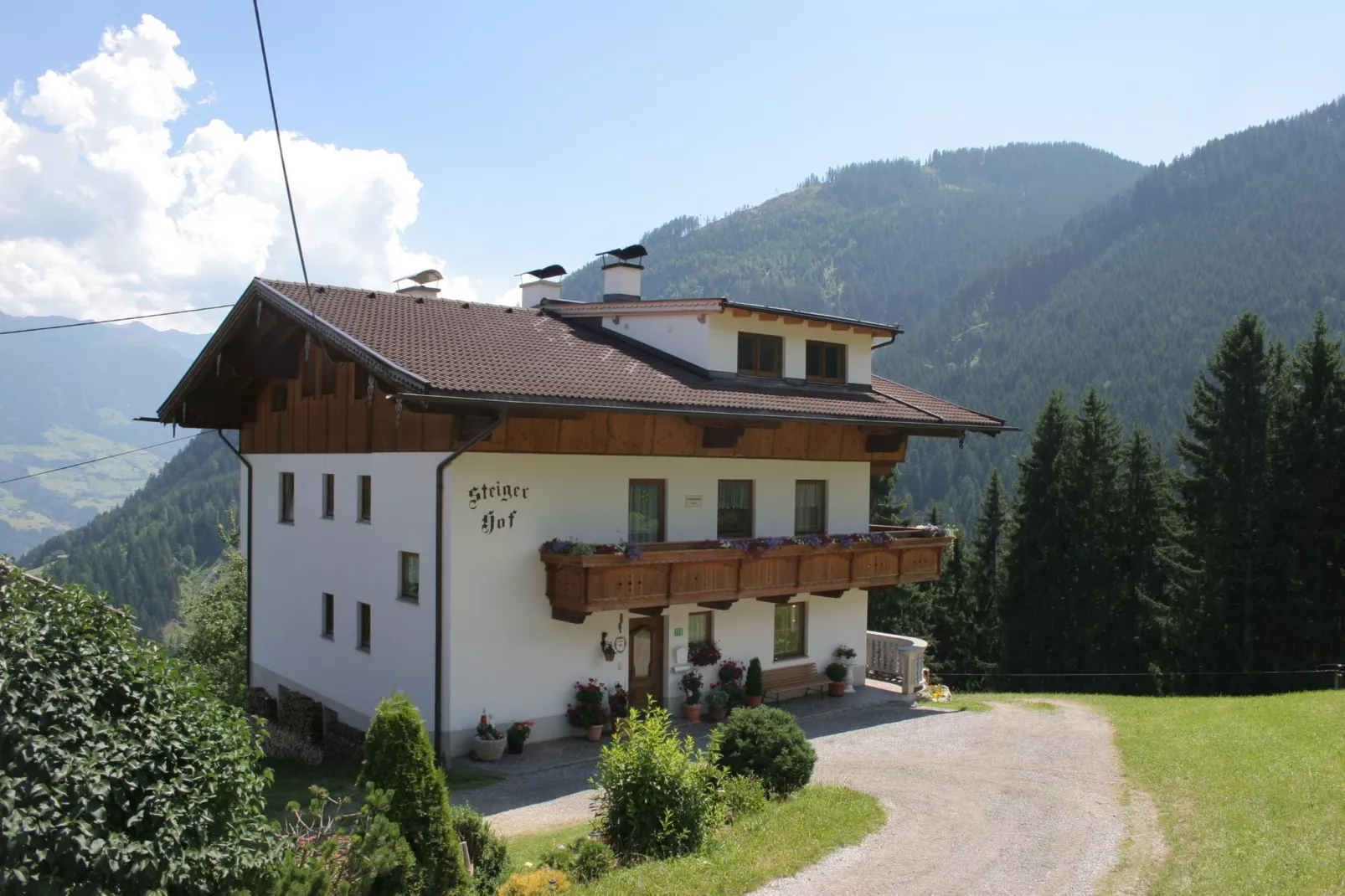 Steigerhof-Buitenkant zomer