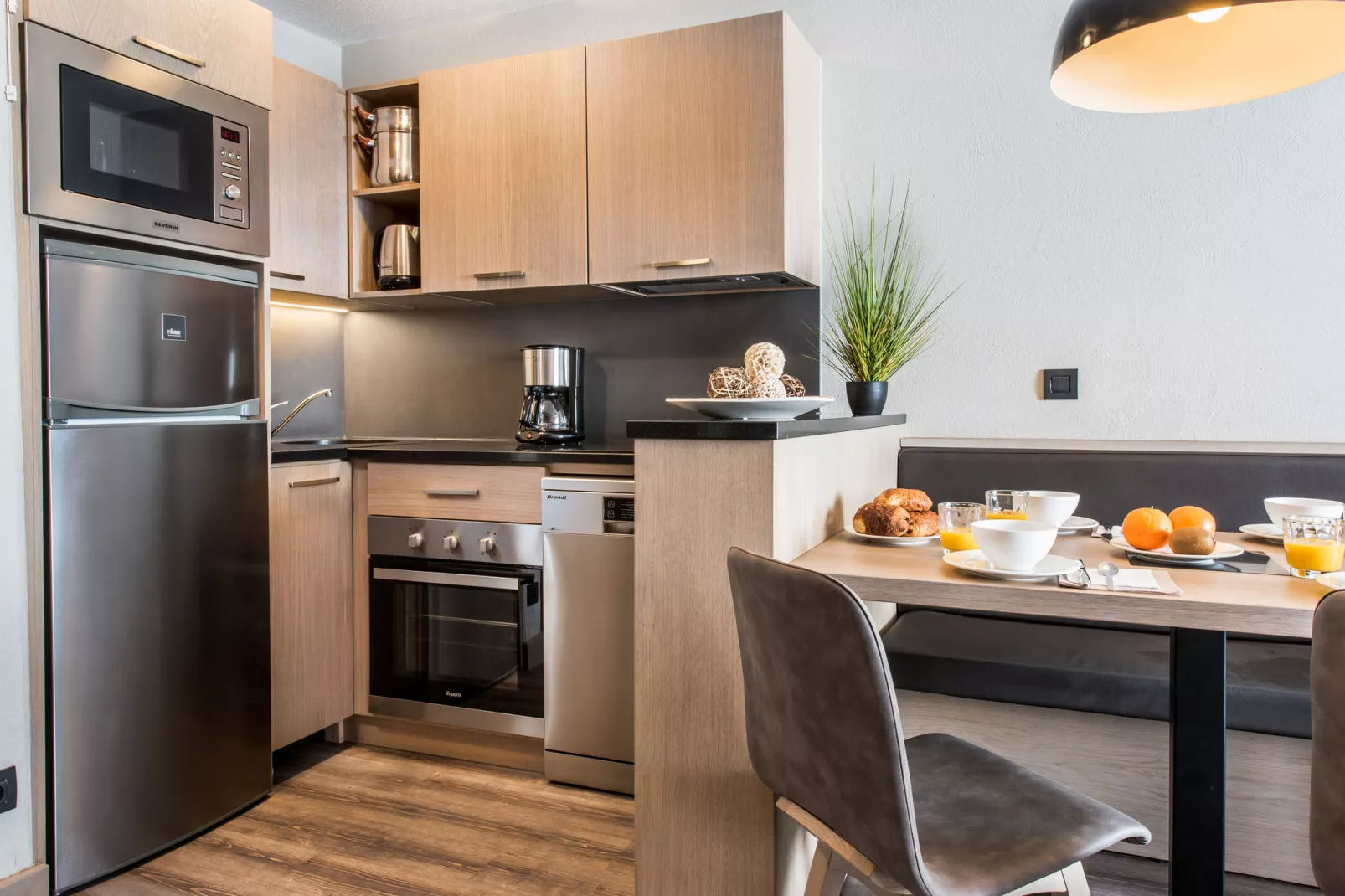 Résidence Village Montana 2-Keuken