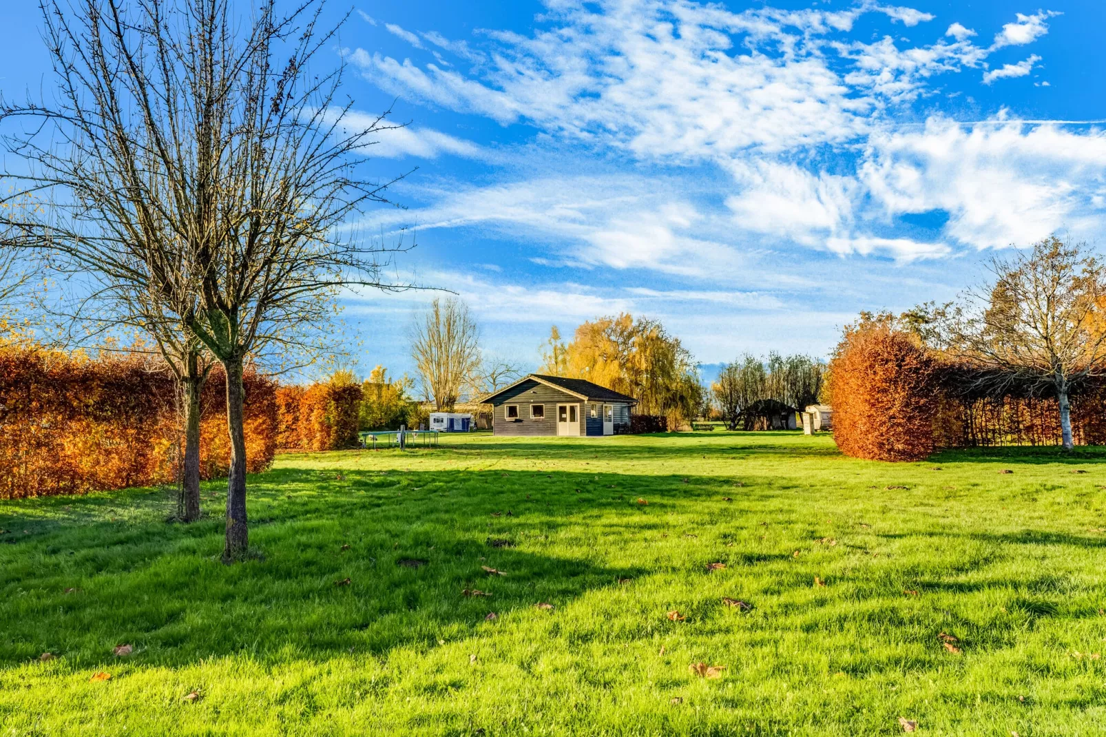 Vakantiehuisje 2 Vuur Groene Camping Lage Zwaluwe-Uitzicht zomer