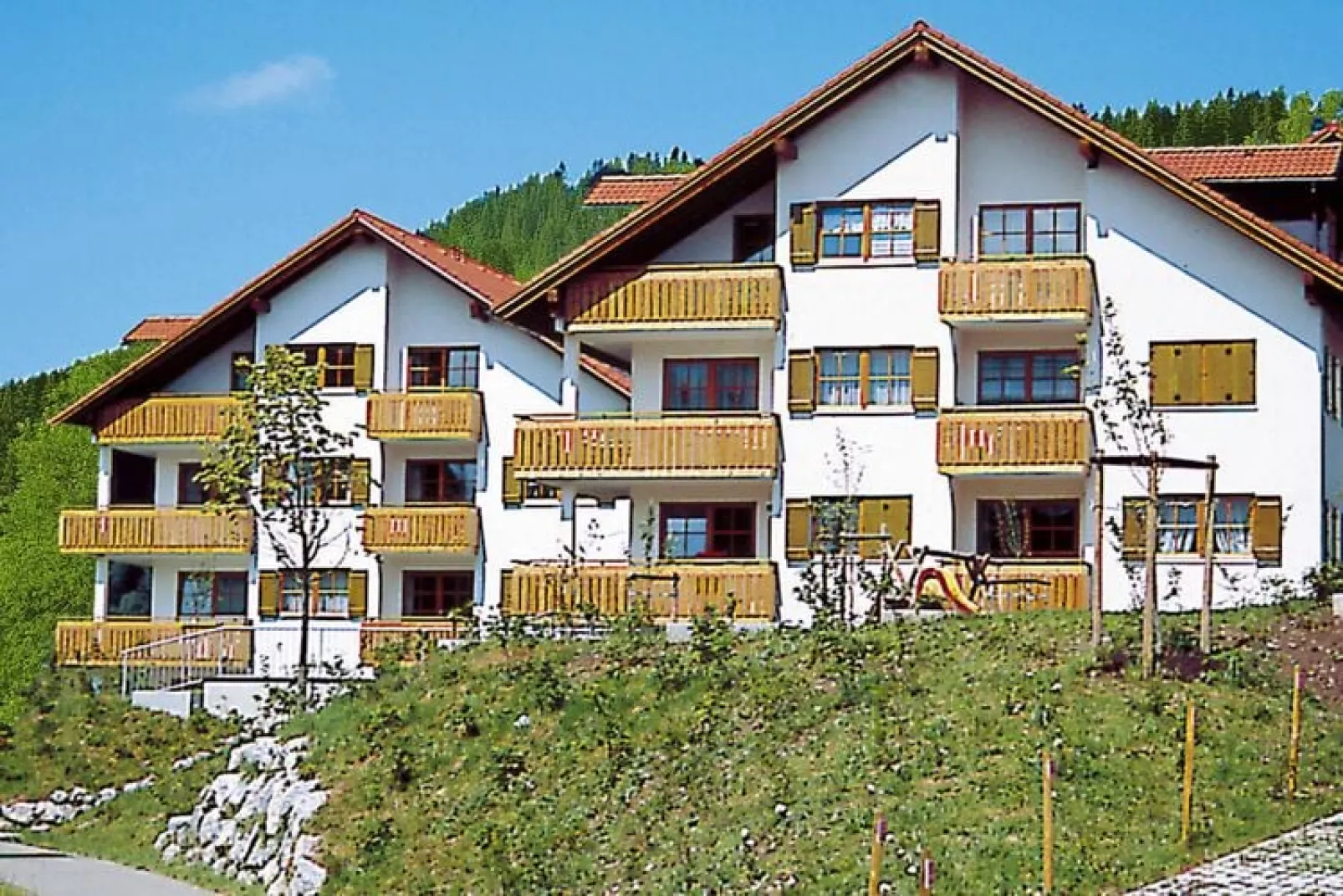 Alpenresidenz in Weitnau-Studio Typ B, 40 qm-Buitenkant zomer