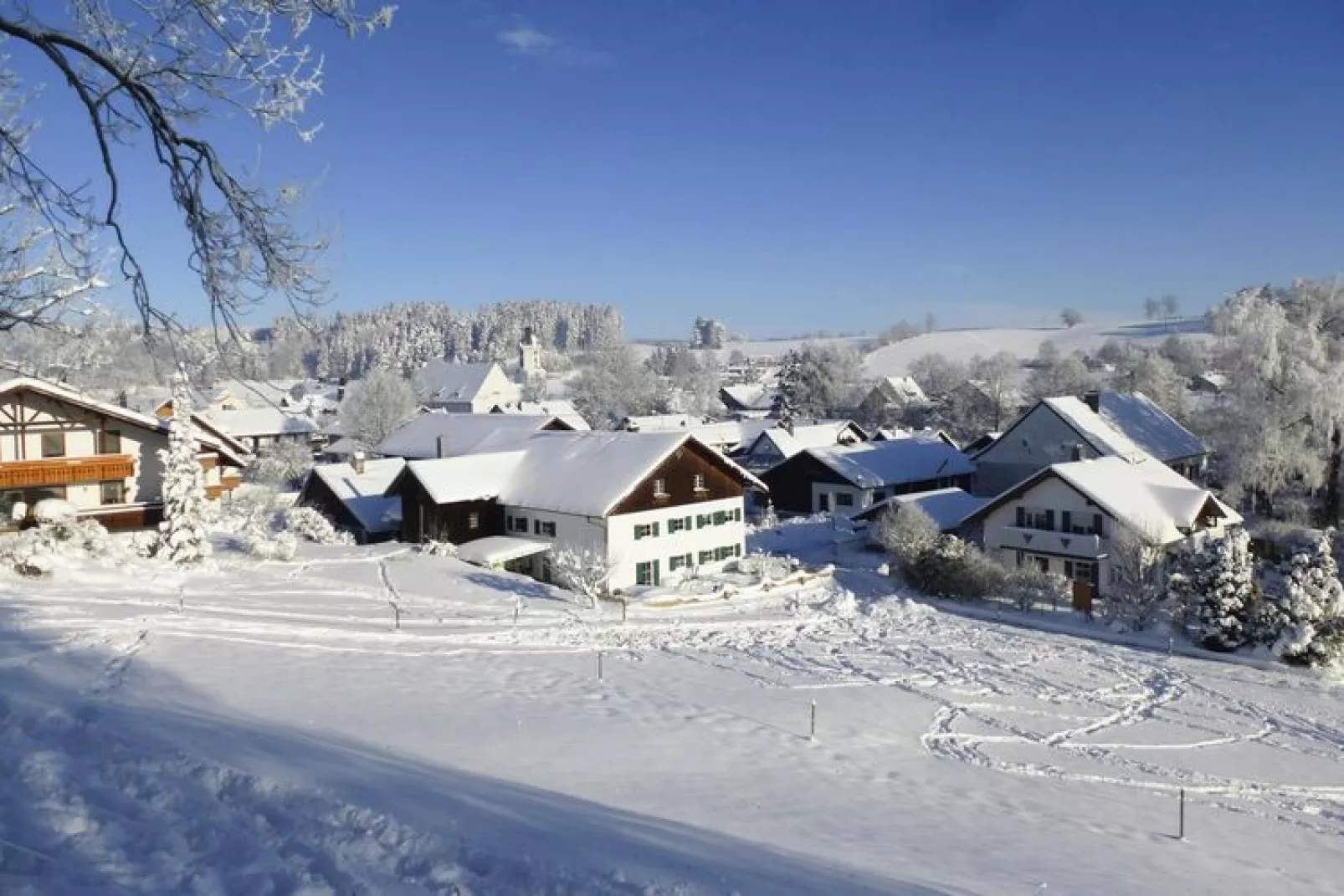 Holiday farm, Friesenried-Bauernhaus Amm, 96 qm-Exterieur winter