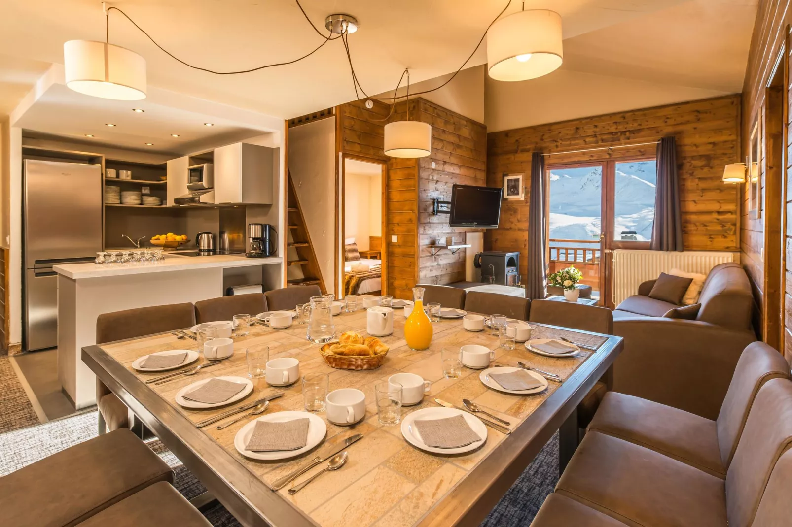Chalet Altitude Val 2400 5-Keuken