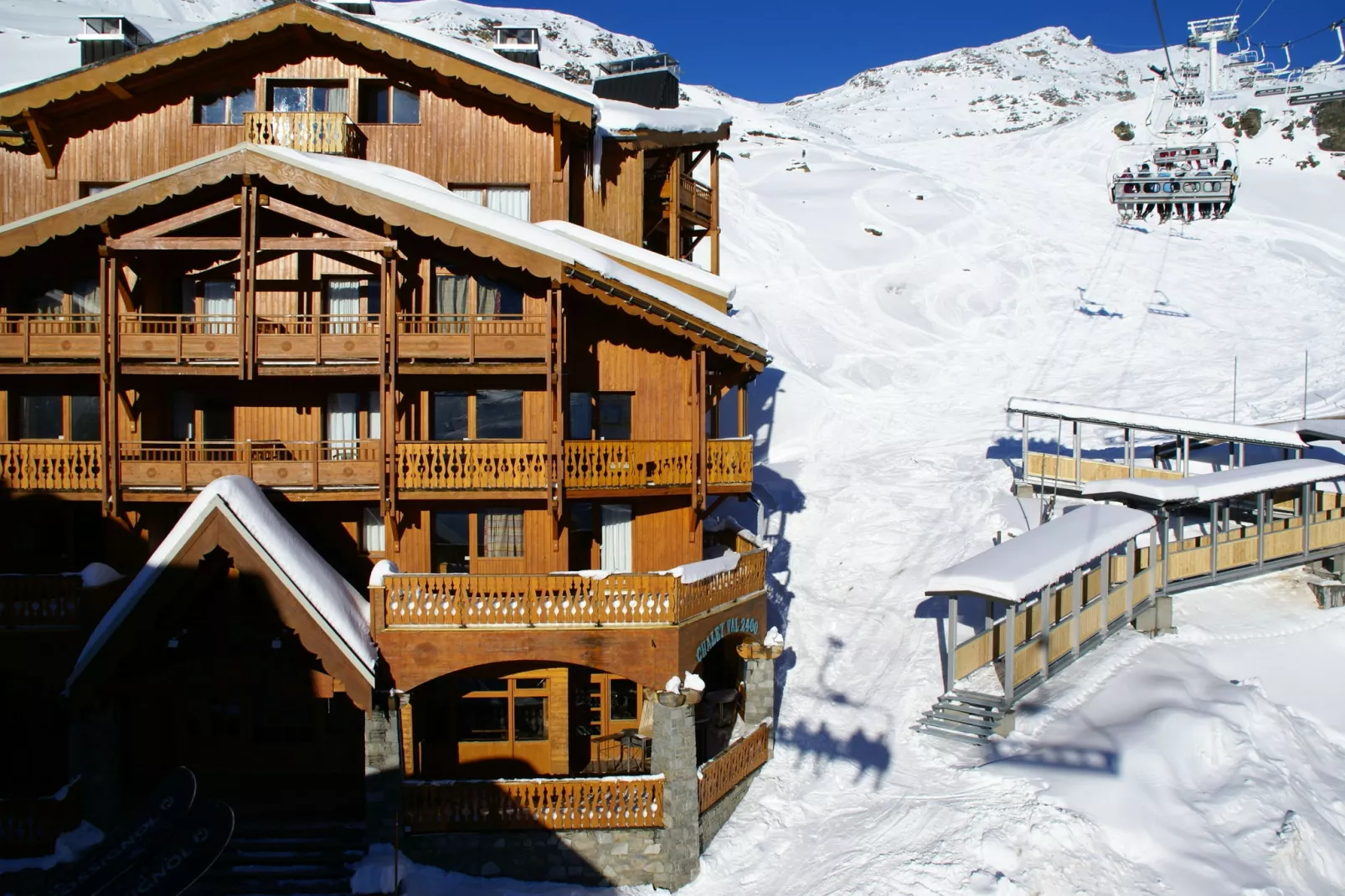 Chalet Altitude Val 2400 8-Exterieur winter