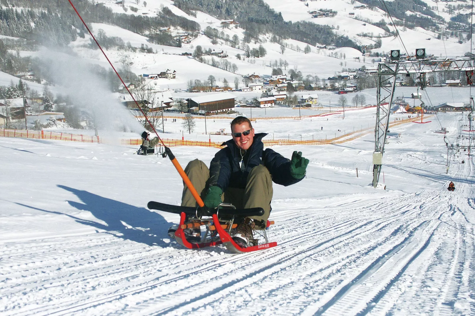 Tauernlodge Mühlbach 6A-Gebied winter 1km