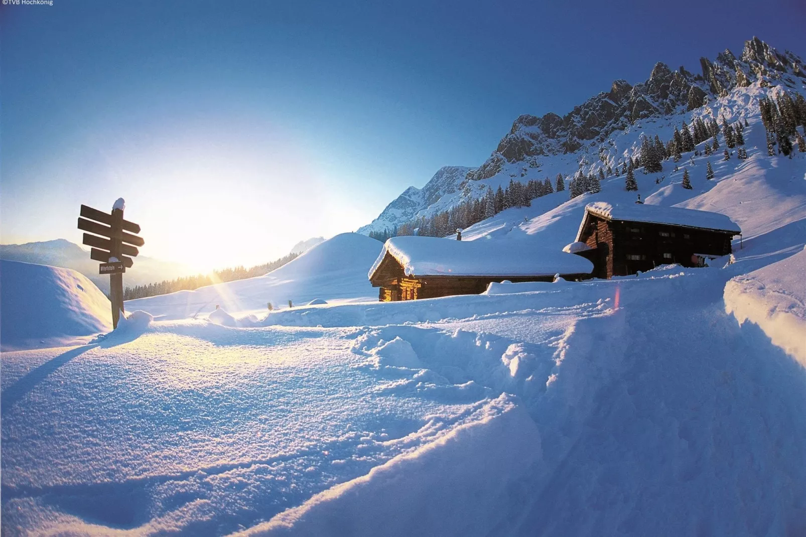 Tauernlodge Mühlbach 6A-Gebied winter 20km