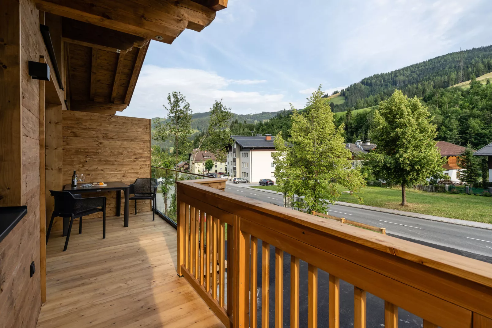 Tauernlodge Mühlbach 6A-Terrasbalkon